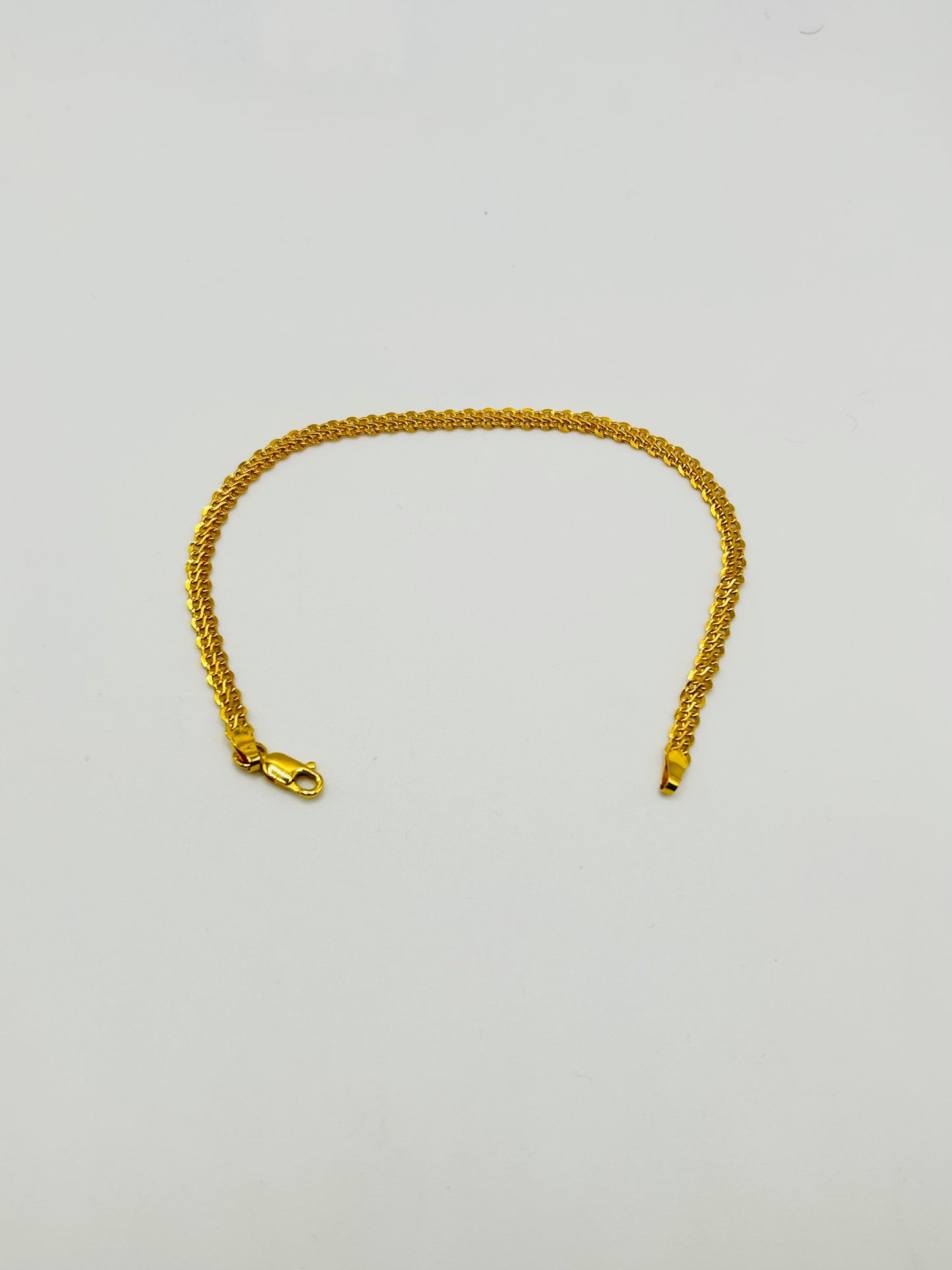22ct Gold Bracelet – 5.1g – 7.5 Inch (Hallmarked)