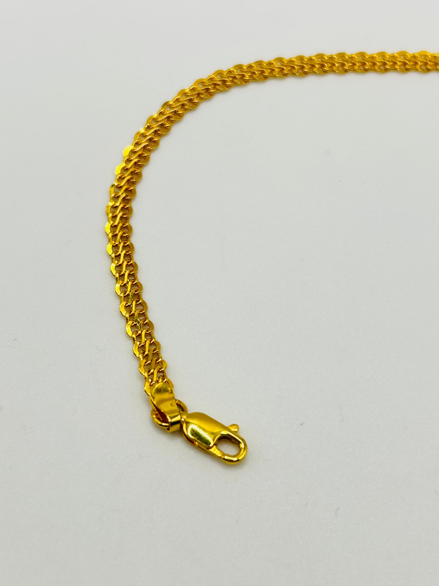22ct Gold Bracelet – 5.1g – 7.5 Inch (Hallmarked)