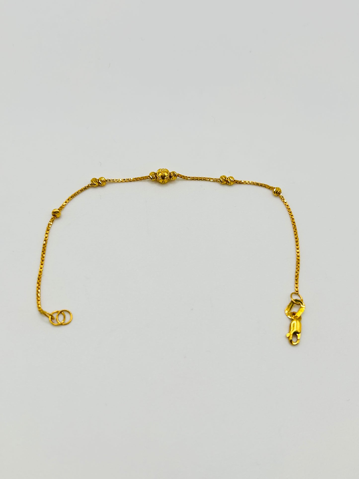 22ct Gold Bracelet – 1.7g – 6 Inch (Hallmarked)