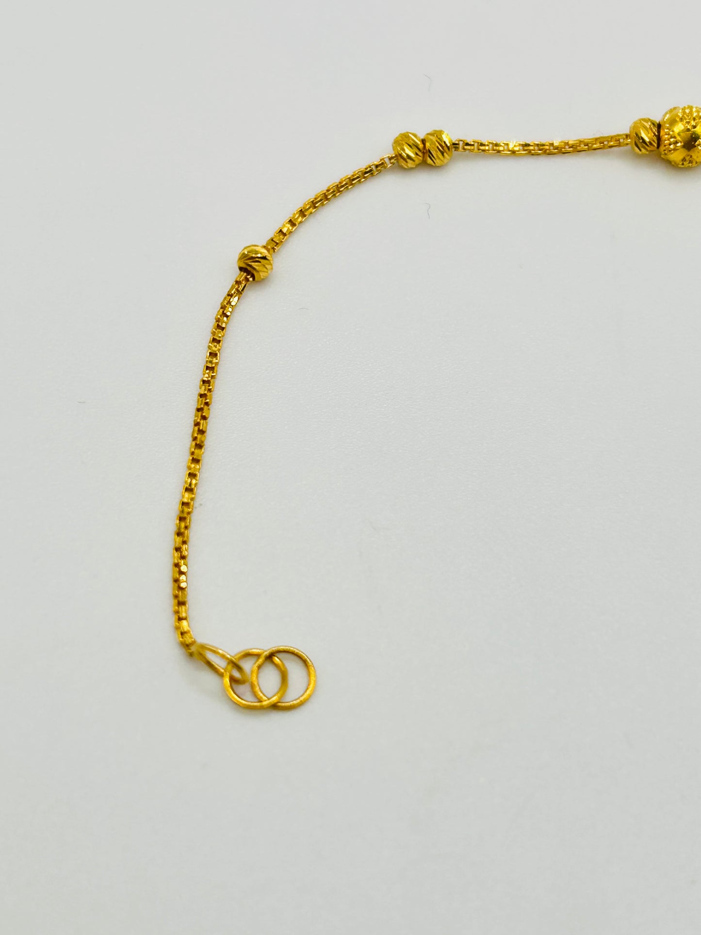 22ct Gold Bracelet – 1.7g – 6 Inch (Hallmarked)