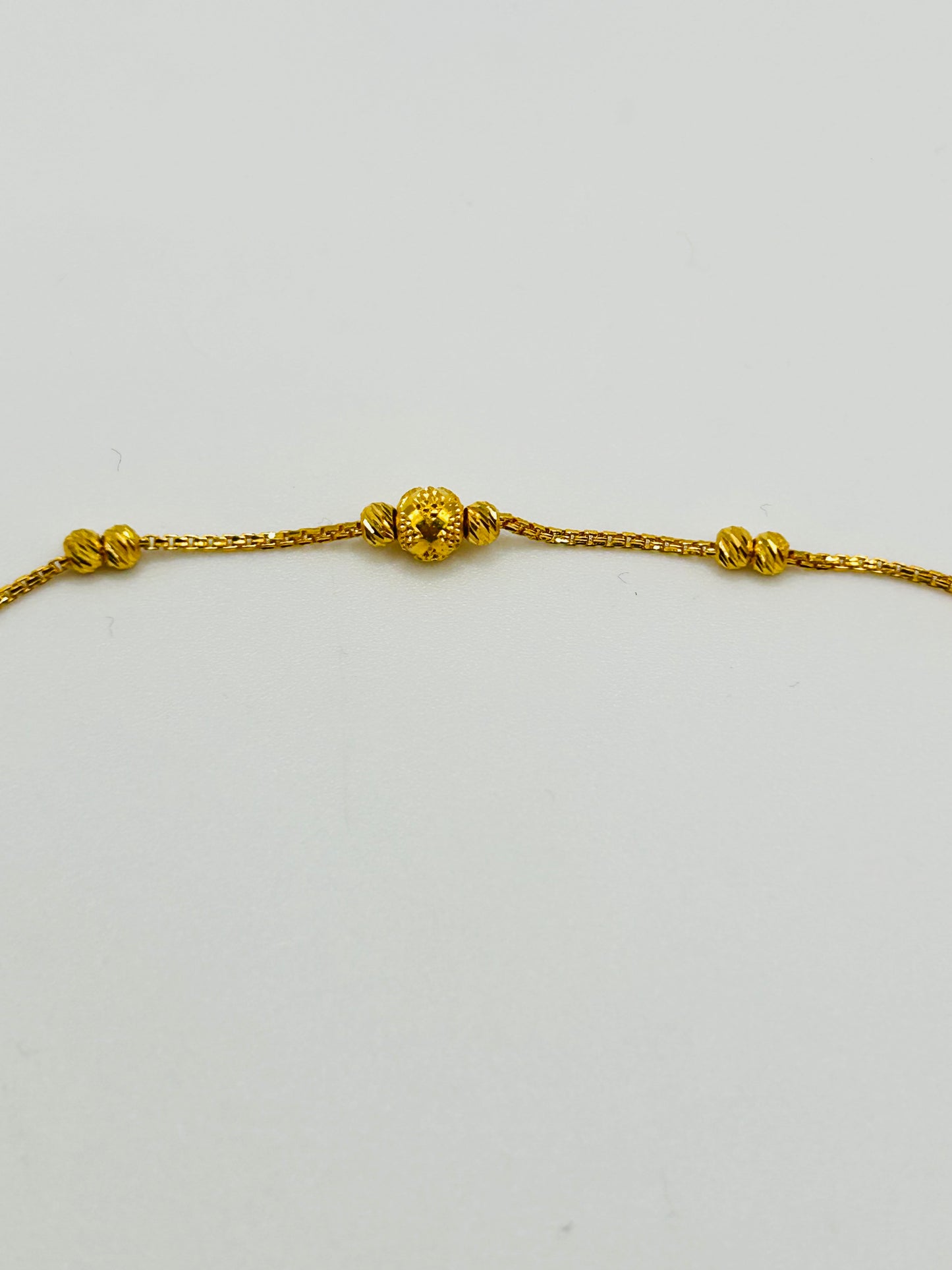 22ct Gold Bracelet – 1.7g – 6 Inch (Hallmarked)