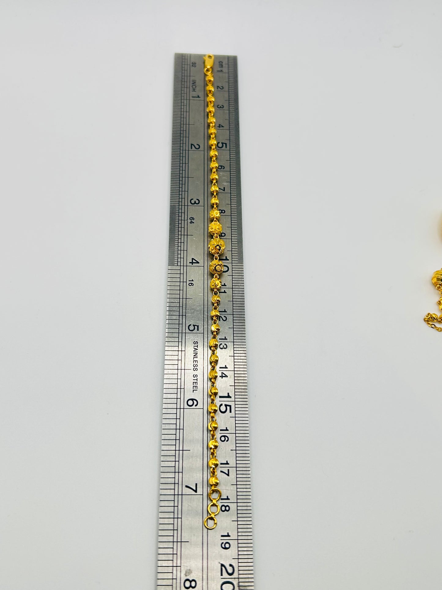 22ct Gold Bracelet – 4.8g – 7 Inch (Hallmarked)