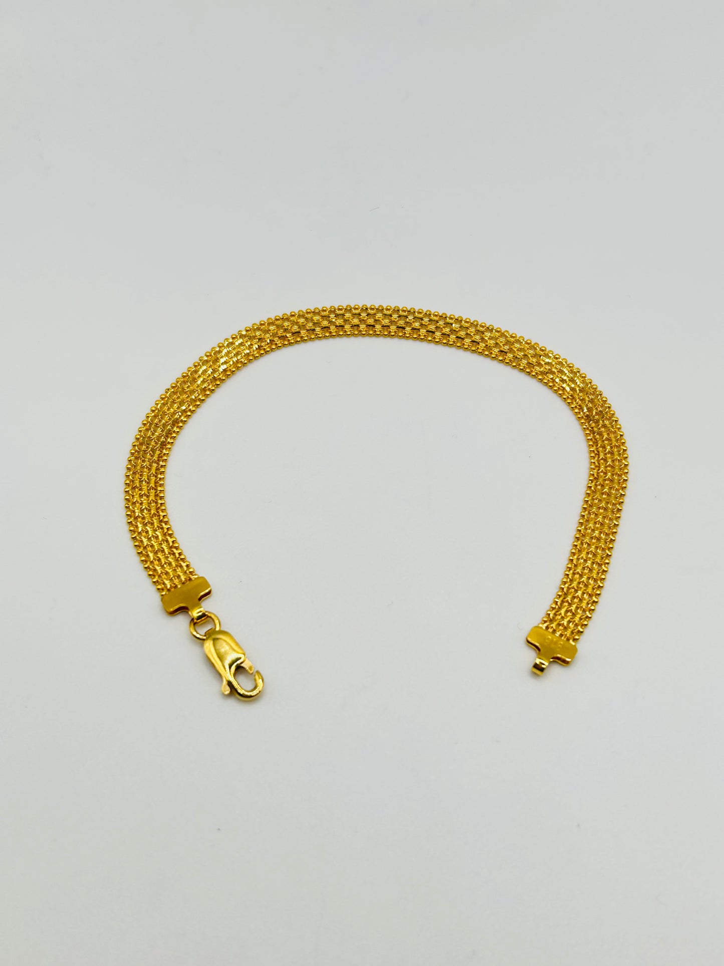 22ct Gold Bracelet – 6.5g – 7 Inch (Hallmarked)