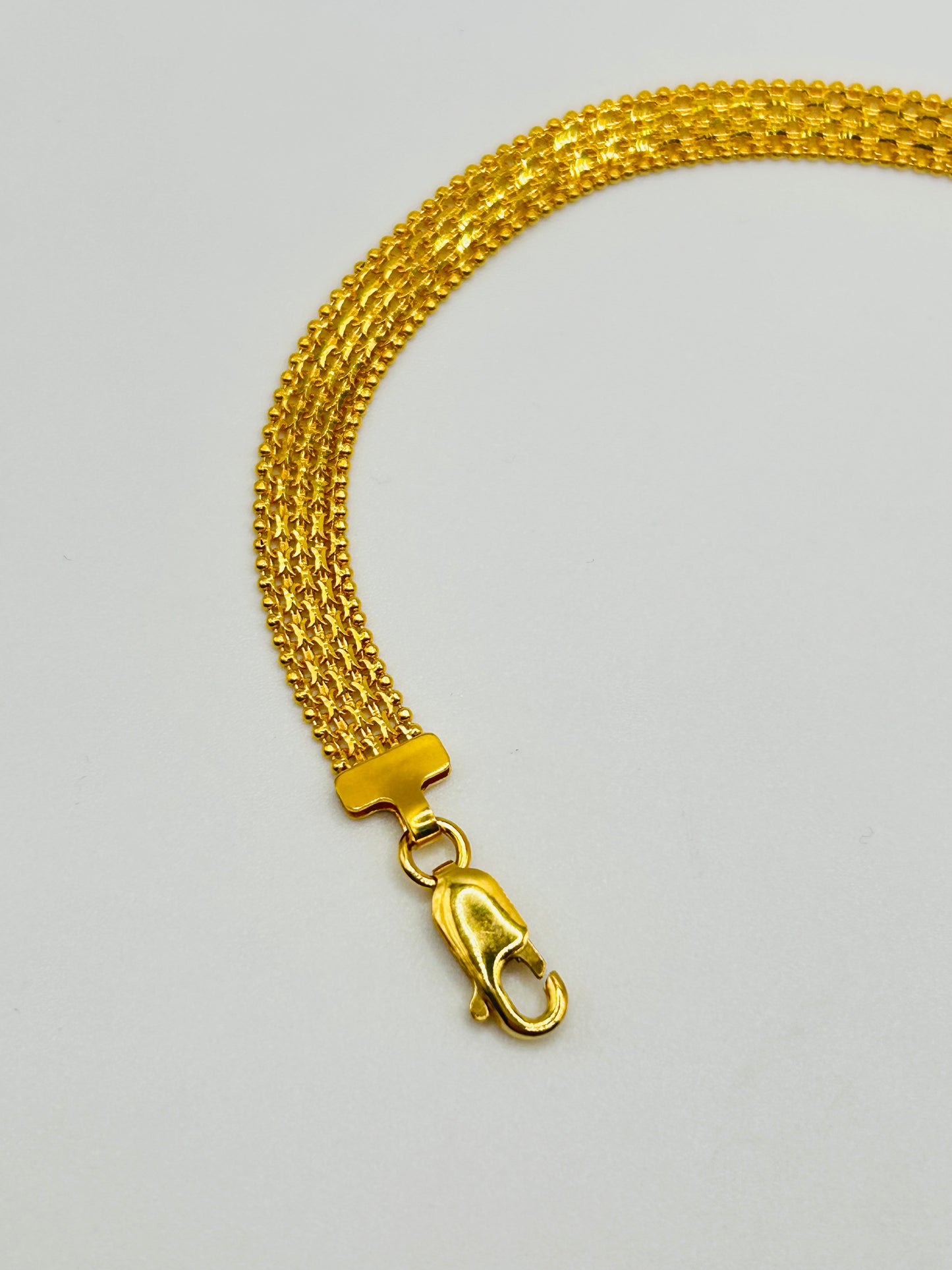 22ct Gold Bracelet – 6.5g – 7 Inch (Hallmarked)