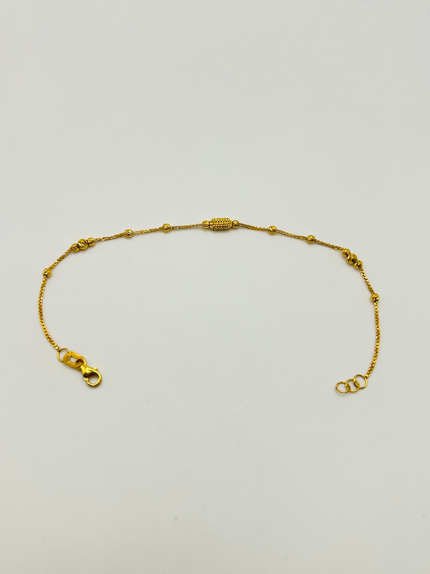 22ct Gold Bracelet – 2.5g – 7 Inch (Hallmarked)