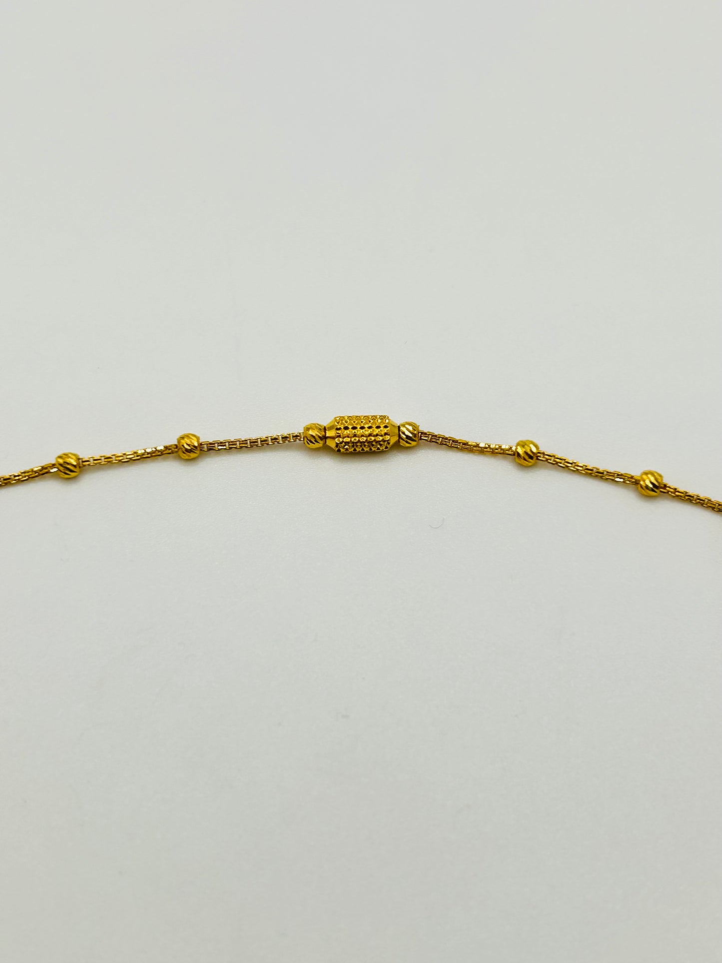 22ct Gold Bracelet – 2.5g – 7 Inch (Hallmarked)