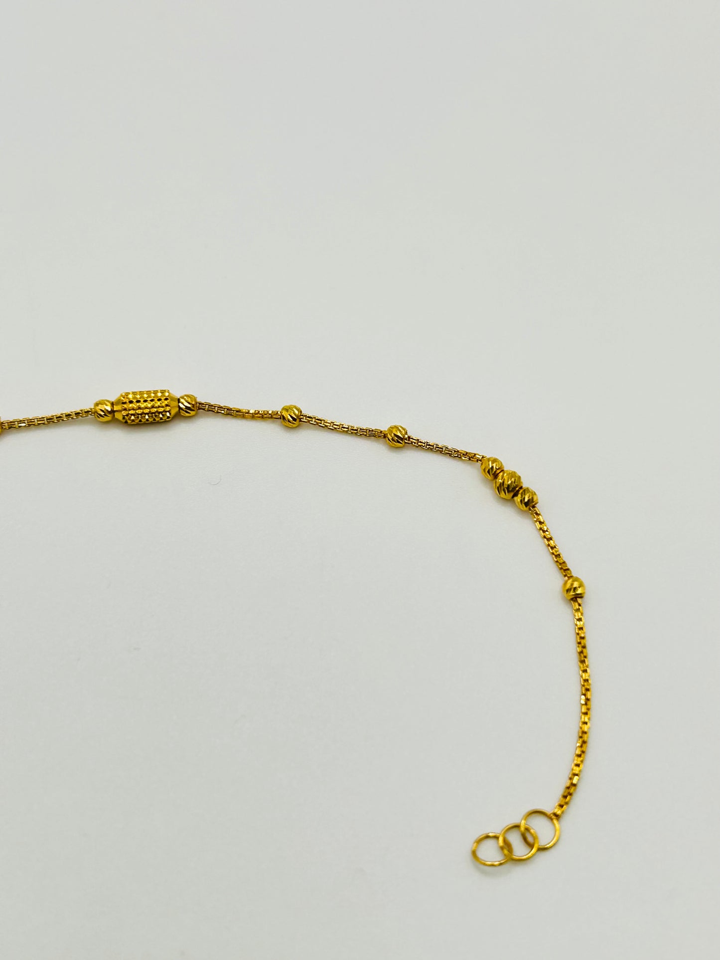 22ct Gold Bracelet – 2.5g – 7 Inch (Hallmarked)