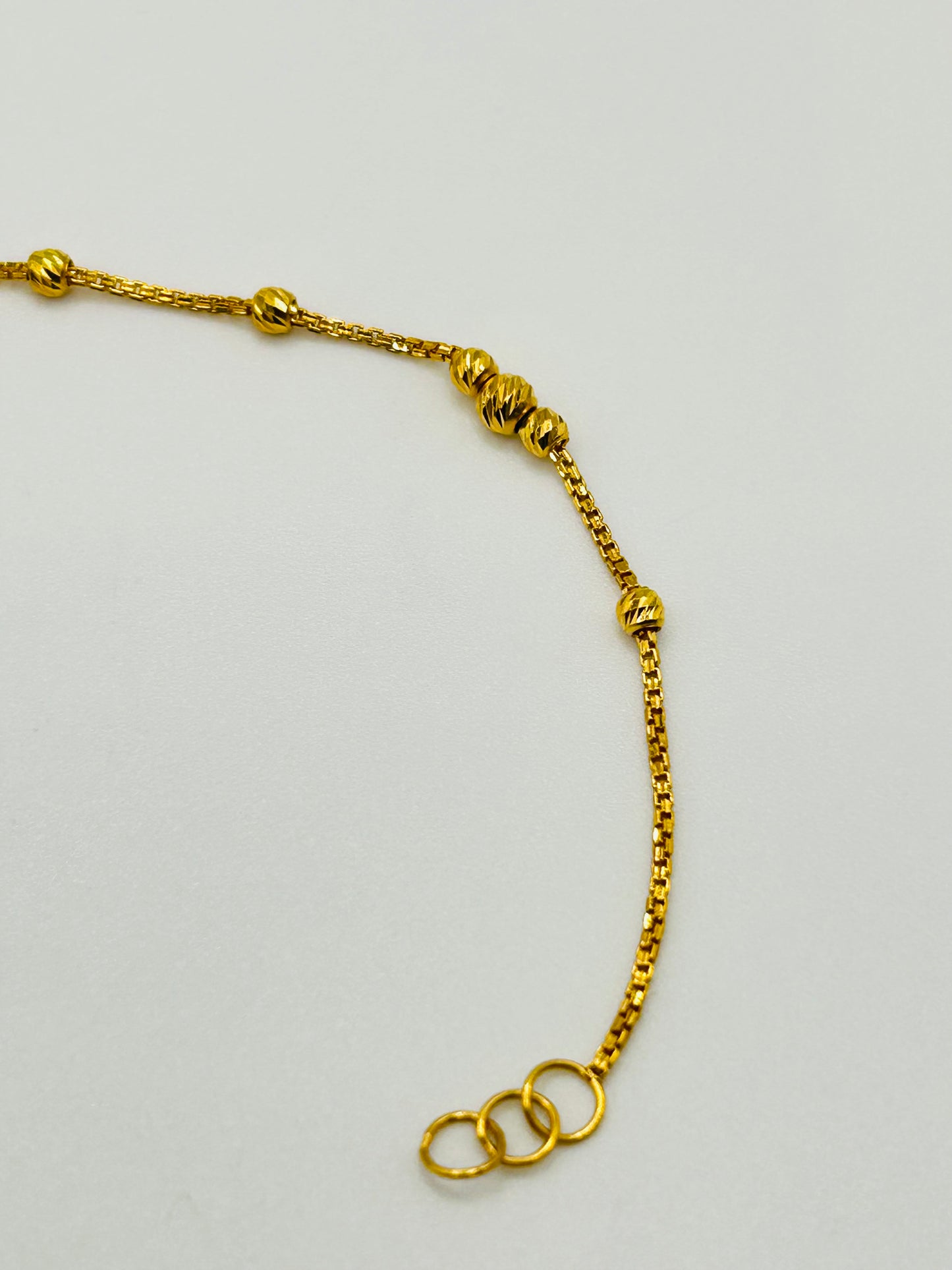 22ct Gold Bracelet – 2.5g – 7 Inch (Hallmarked)