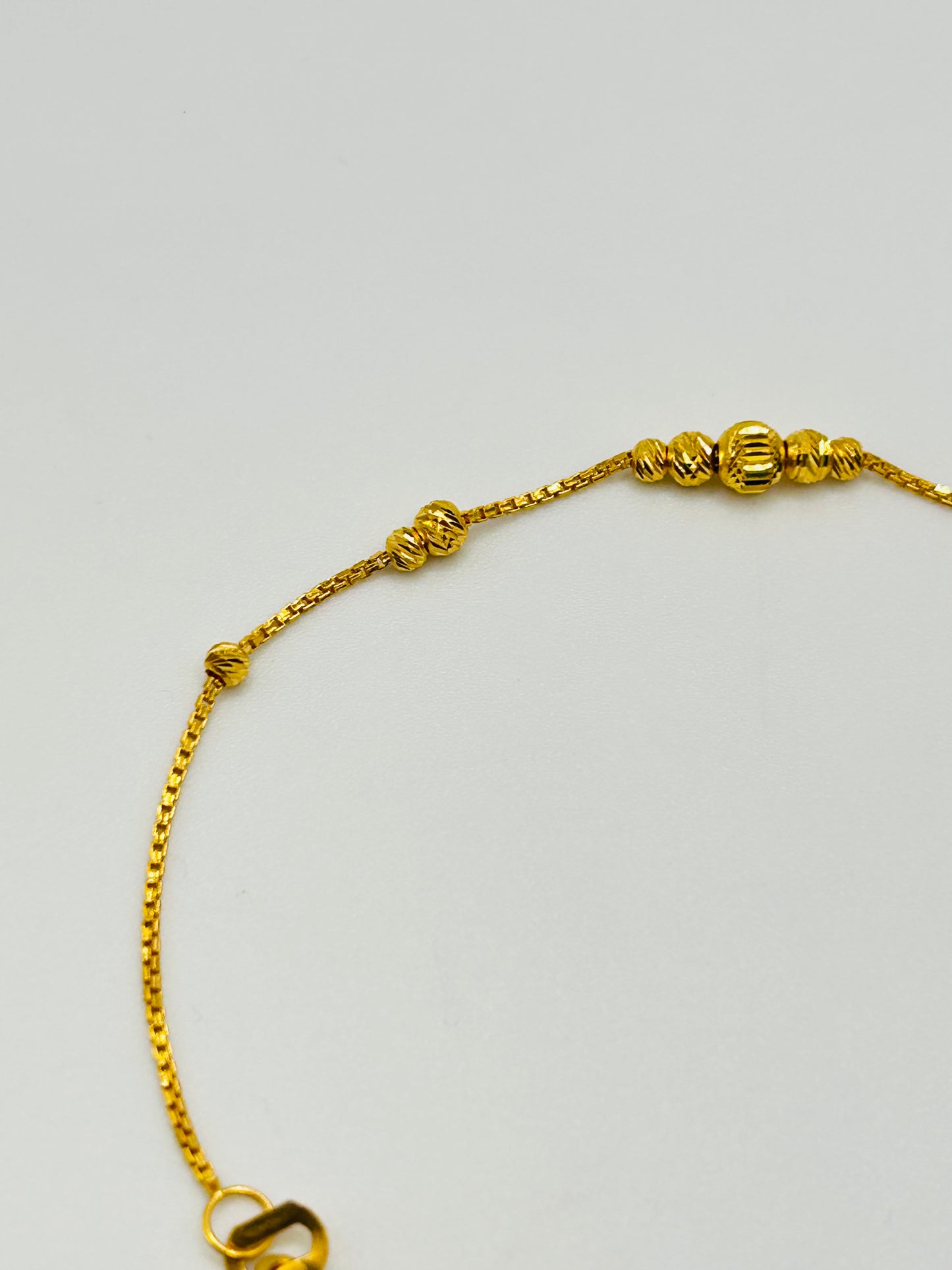22ct Gold Bracelet – 1.9g – 6 Inch (Hallmarked)