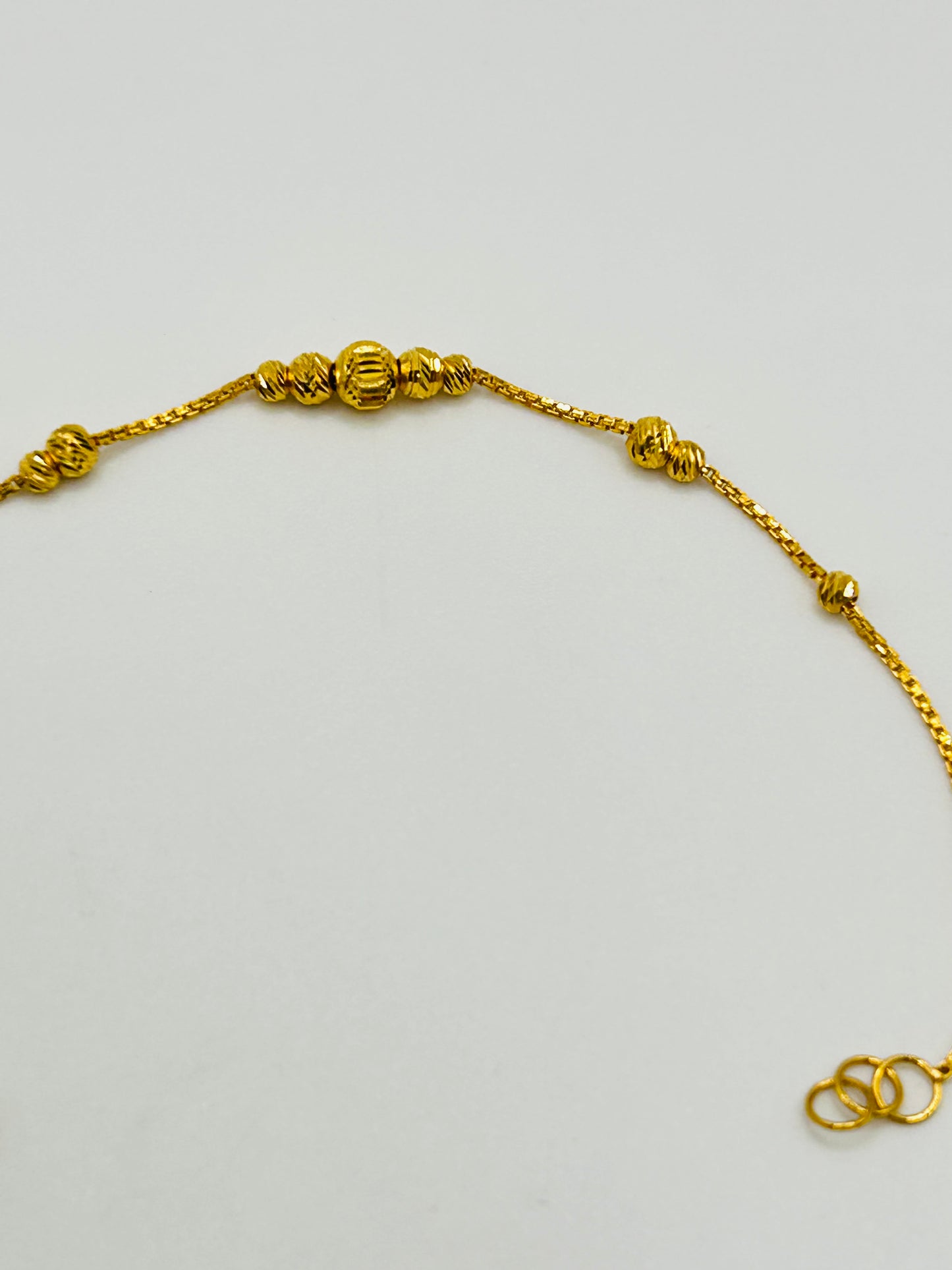 22ct Gold Bracelet – 1.9g – 6 Inch (Hallmarked)
