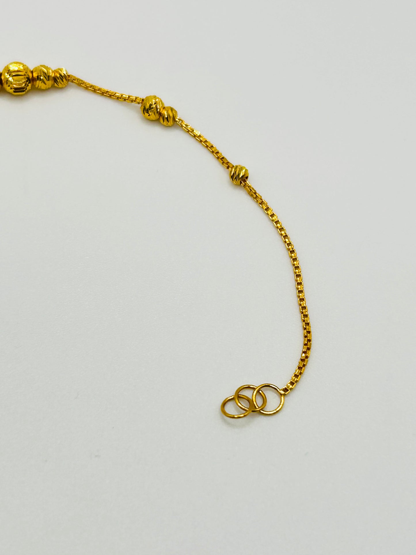 22ct Gold Bracelet – 1.9g – 6 Inch (Hallmarked)