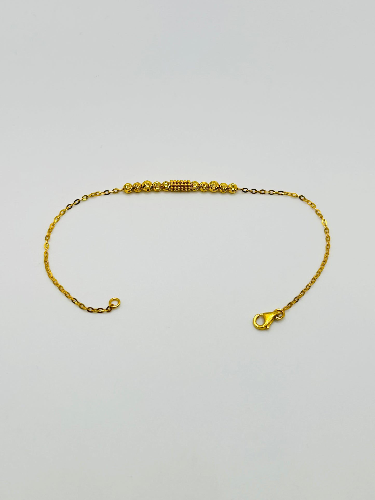 22ct Gold Bracelet – 2.8g – 7 Inch (Hallmarked)