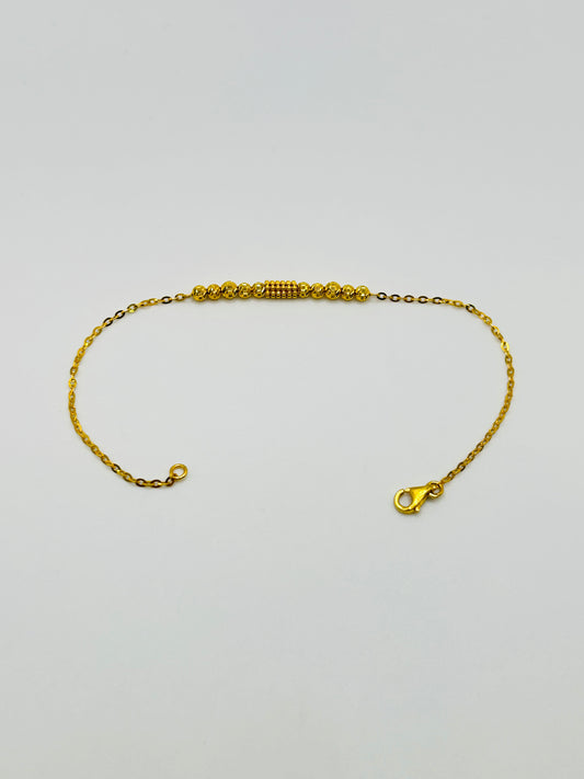 22ct Gold Bracelet – 2.8g – 7 Inch (Hallmarked)