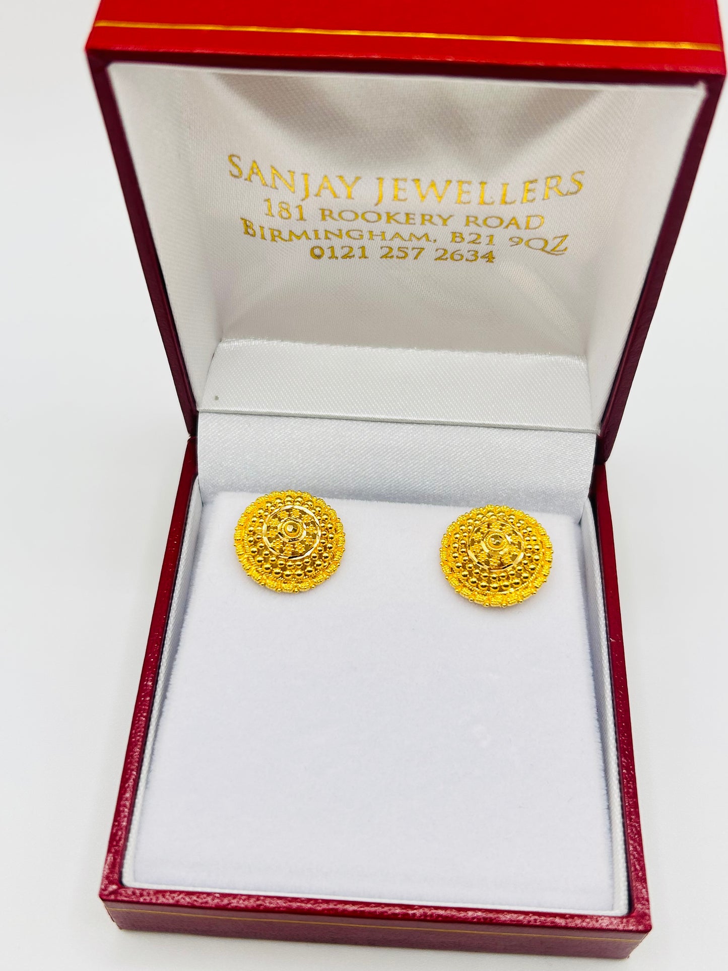22ct Gold Studs / Tops – 4.9g (Hallmarked)