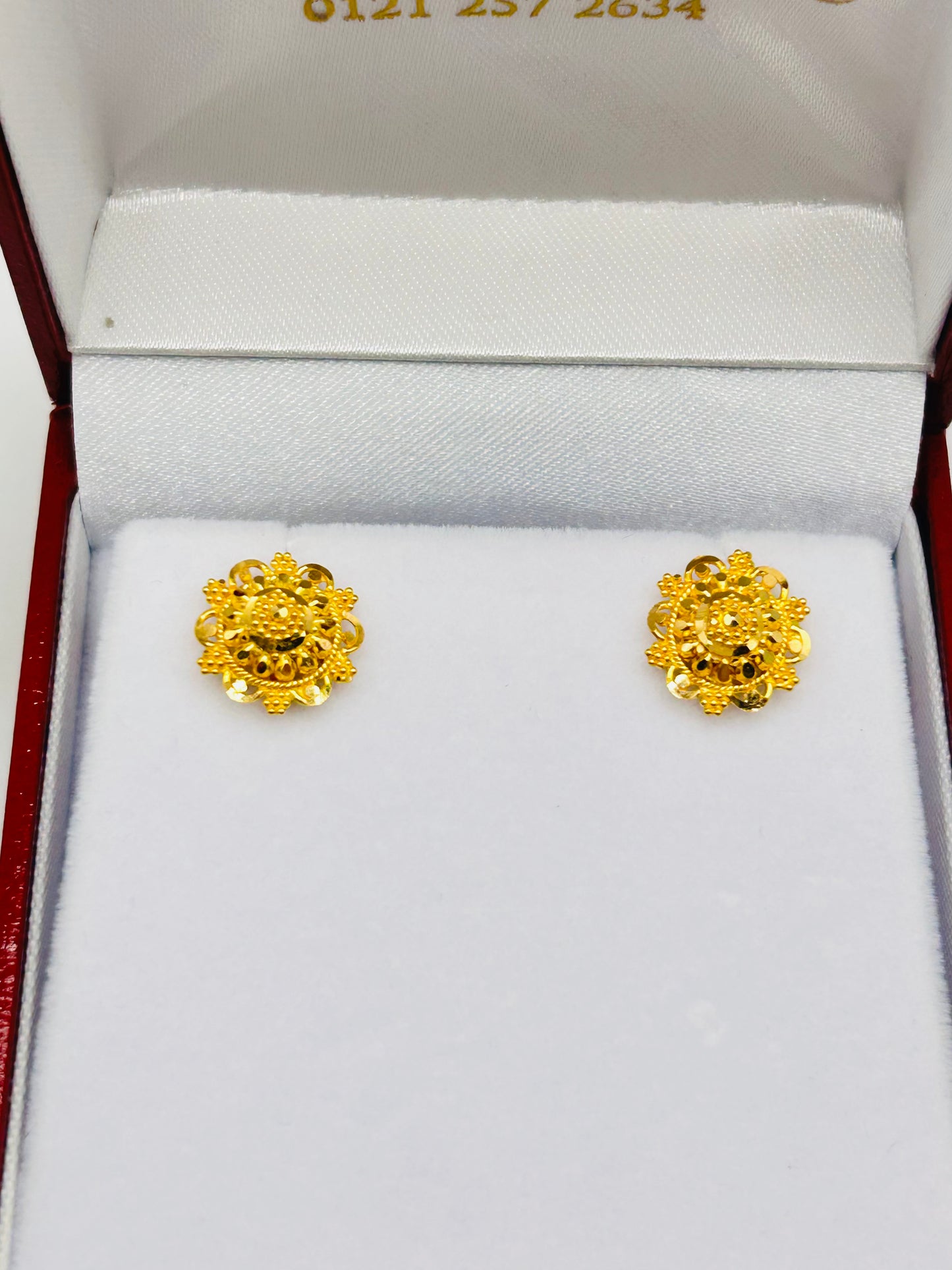 22ct Gold Studs / Tops – 3.6g (Hallmarked)