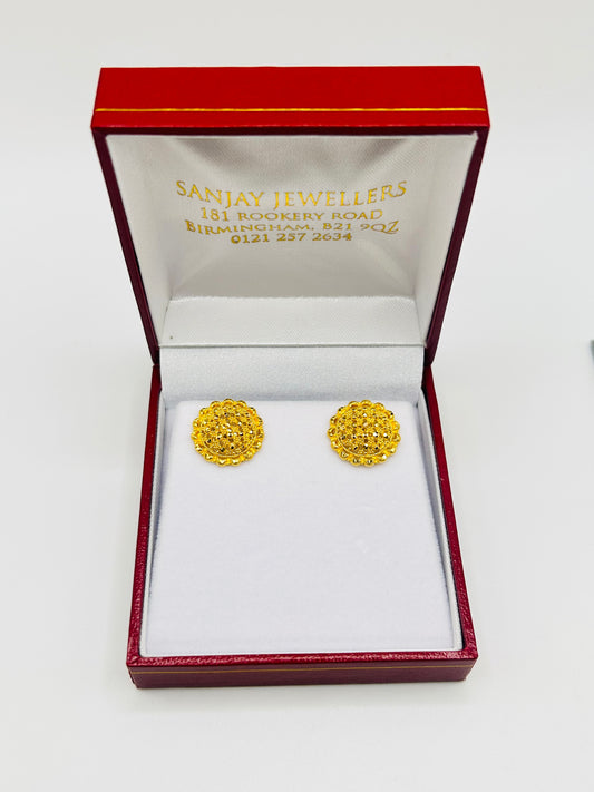 22ct Gold Studs / Tops – 4.8g (Hallmarked)