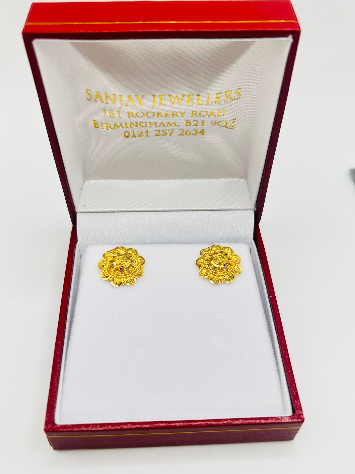 22ct Gold Studs / Tops – 3.9g (Hallmarked)