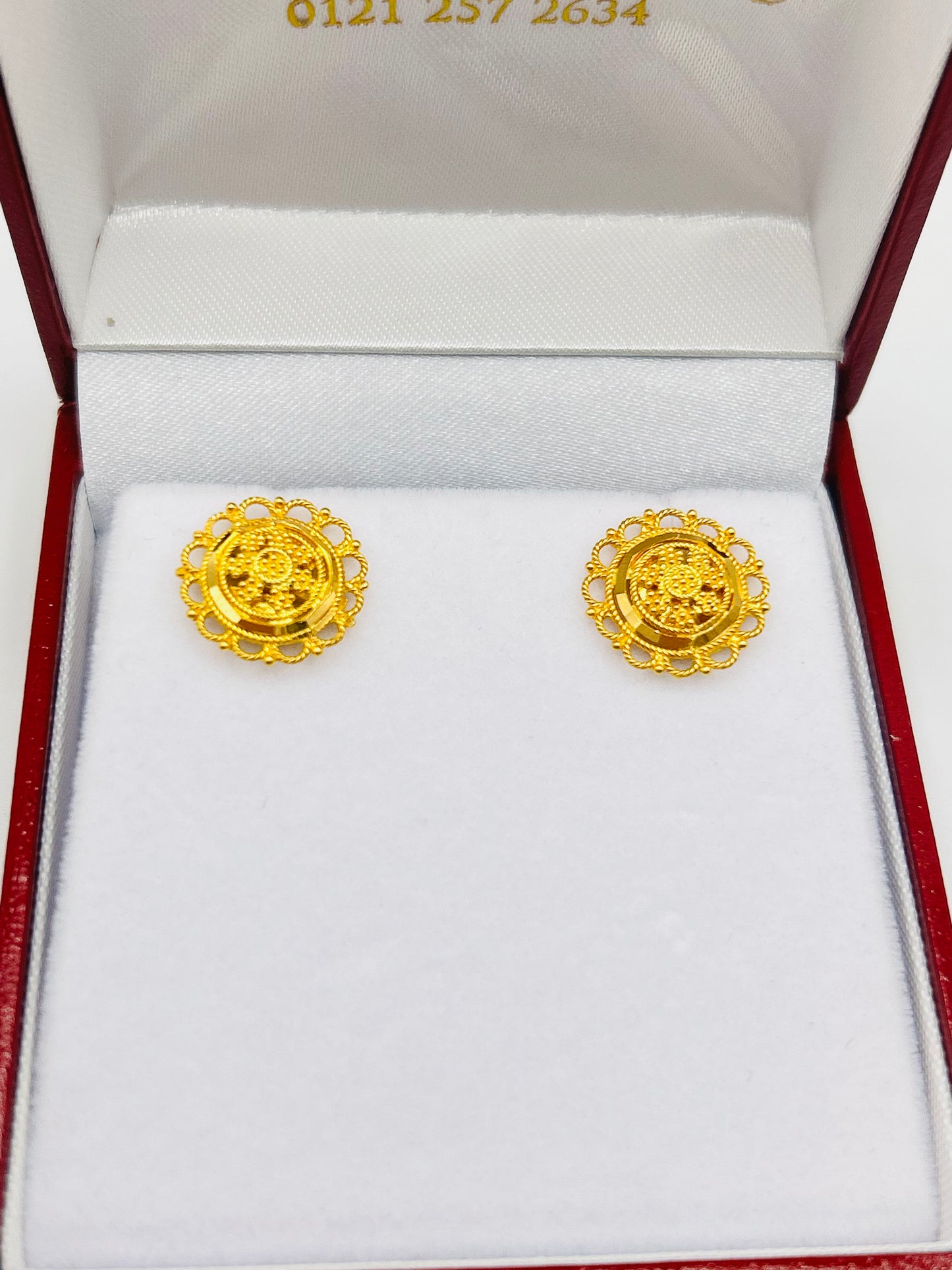 22ct Gold Studs / Tops – 4.9g (Hallmarked)