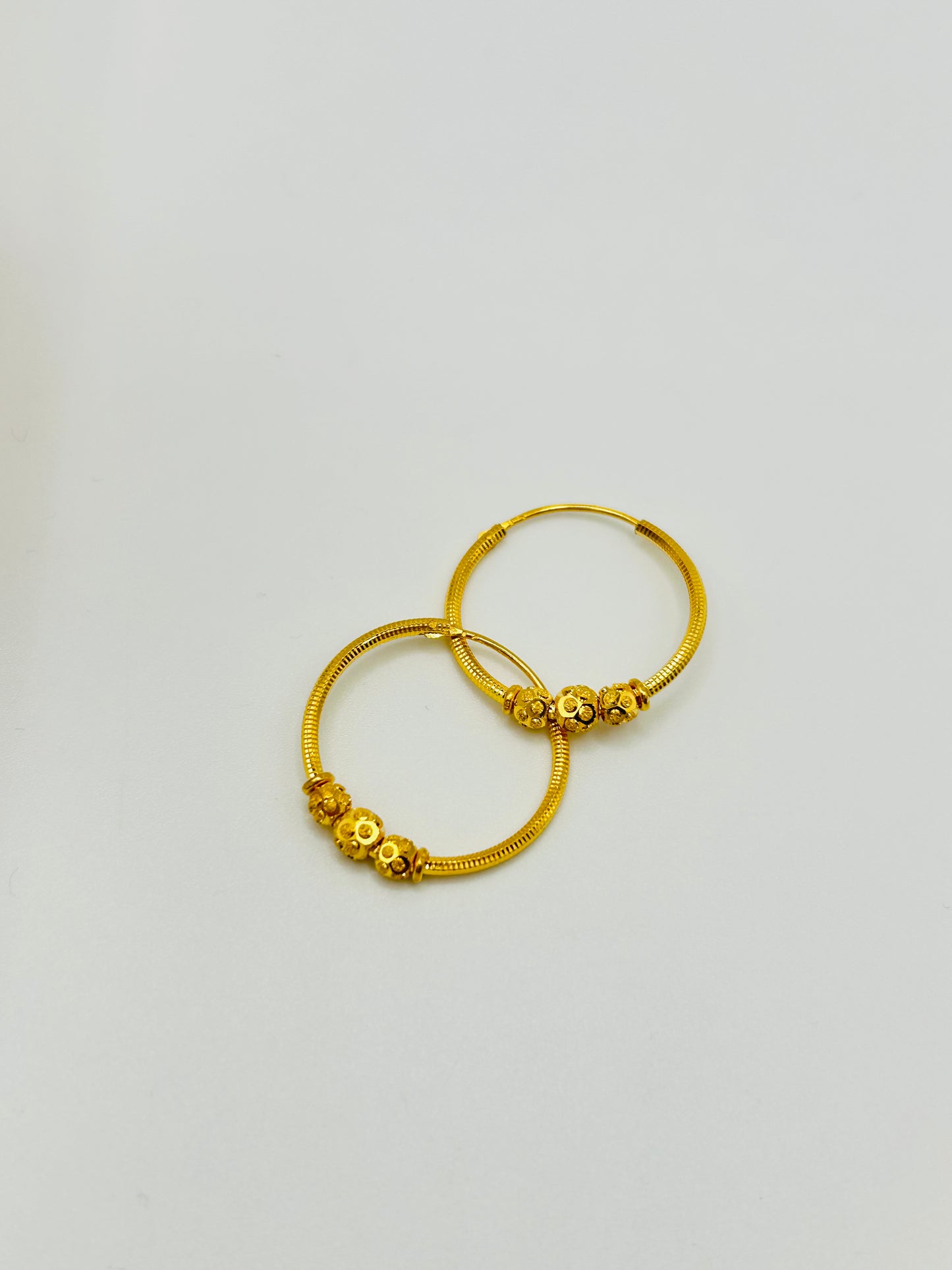 22ct Gold Earrings / Balia – 2.6g (Hallmarked)