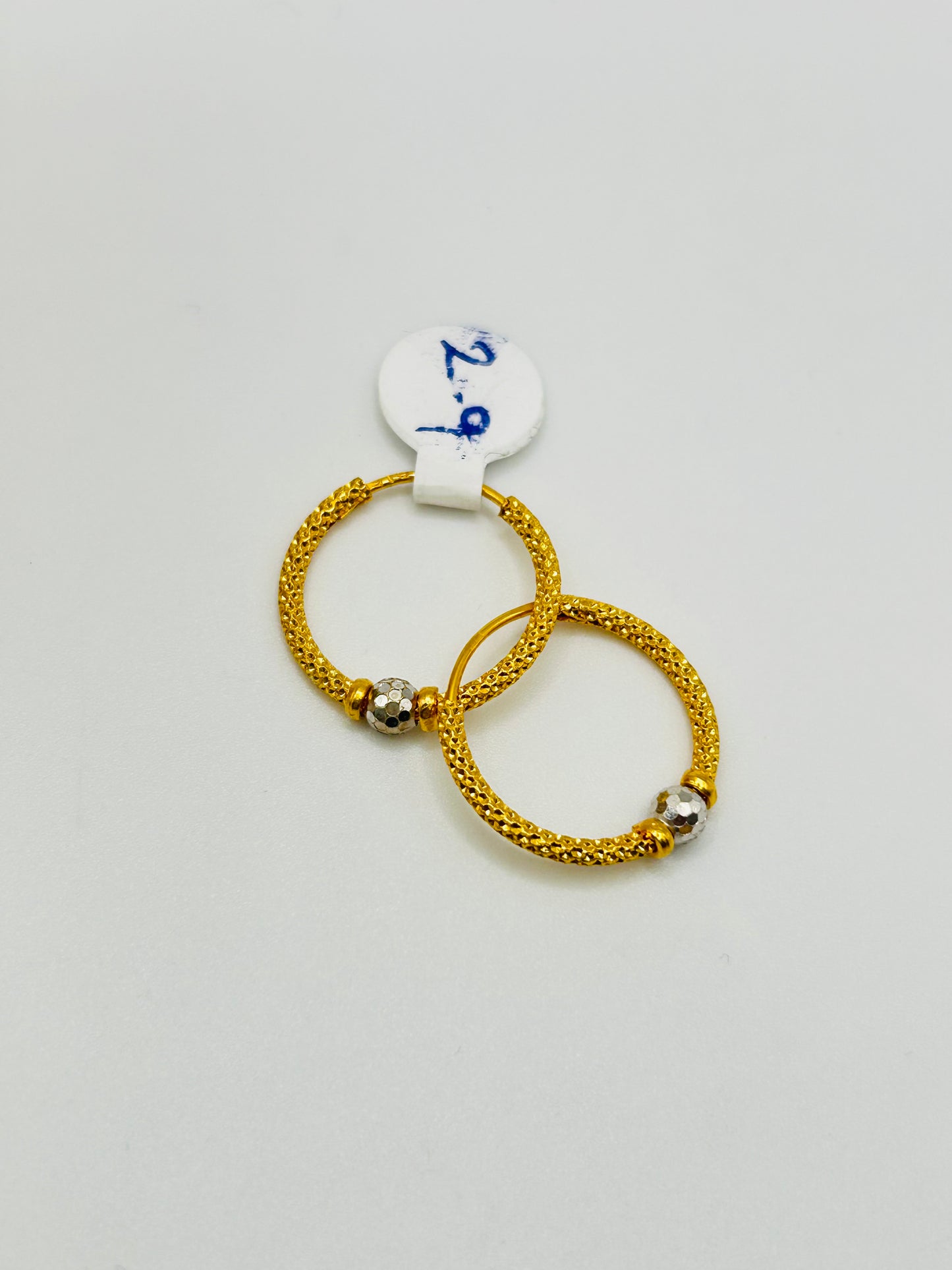 22ct Gold Earrings / Balia – 2.9g (Hallmarked)