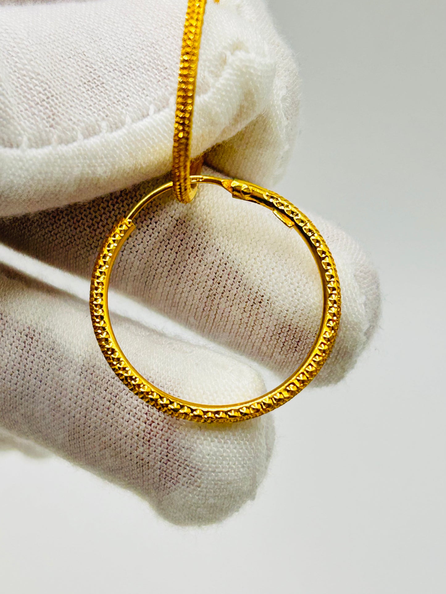 22ct Gold Earrings / Balia – 3.1g (Hallmarked)