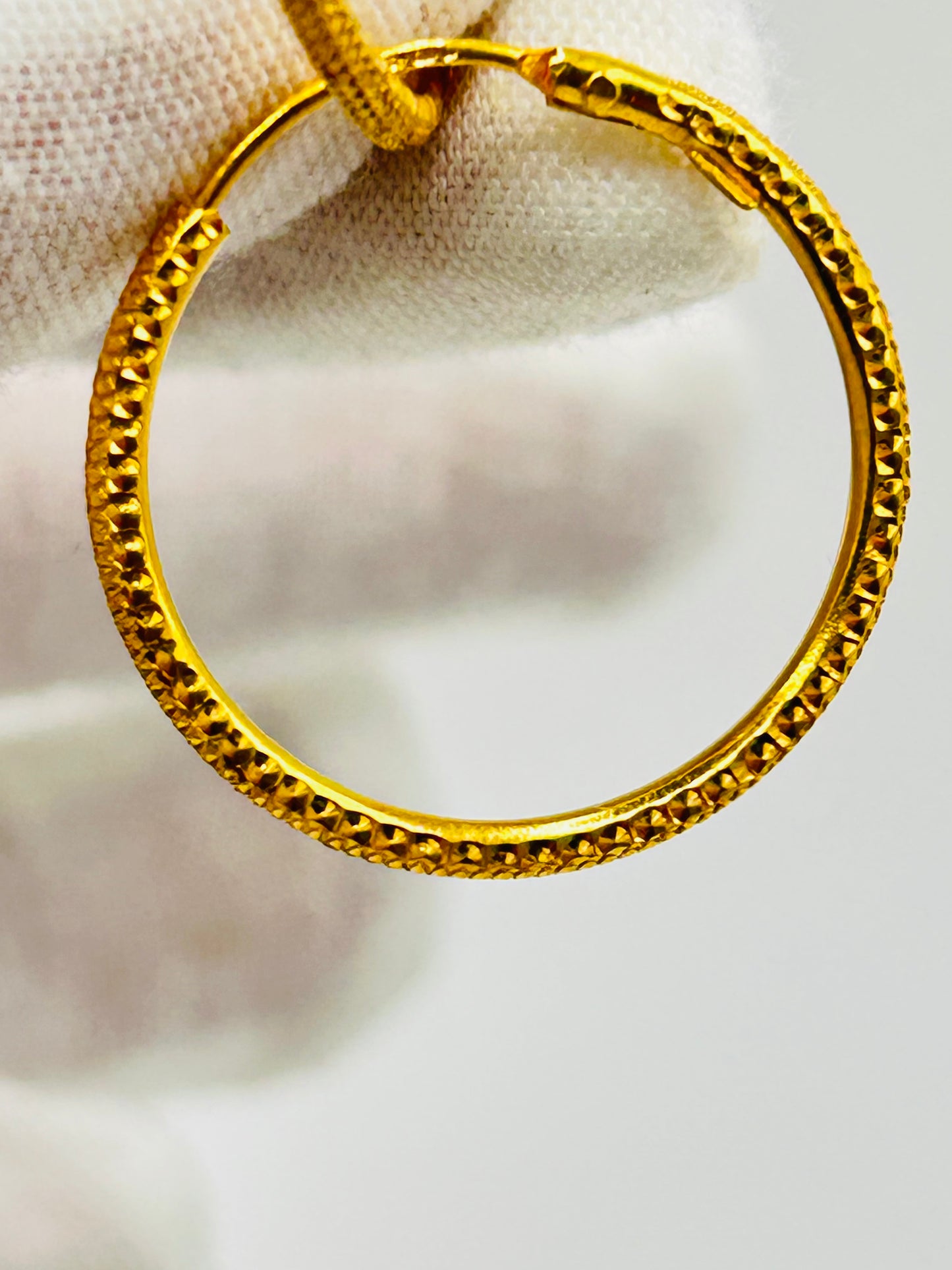 22ct Gold Earrings / Balia – 3.1g (Hallmarked)