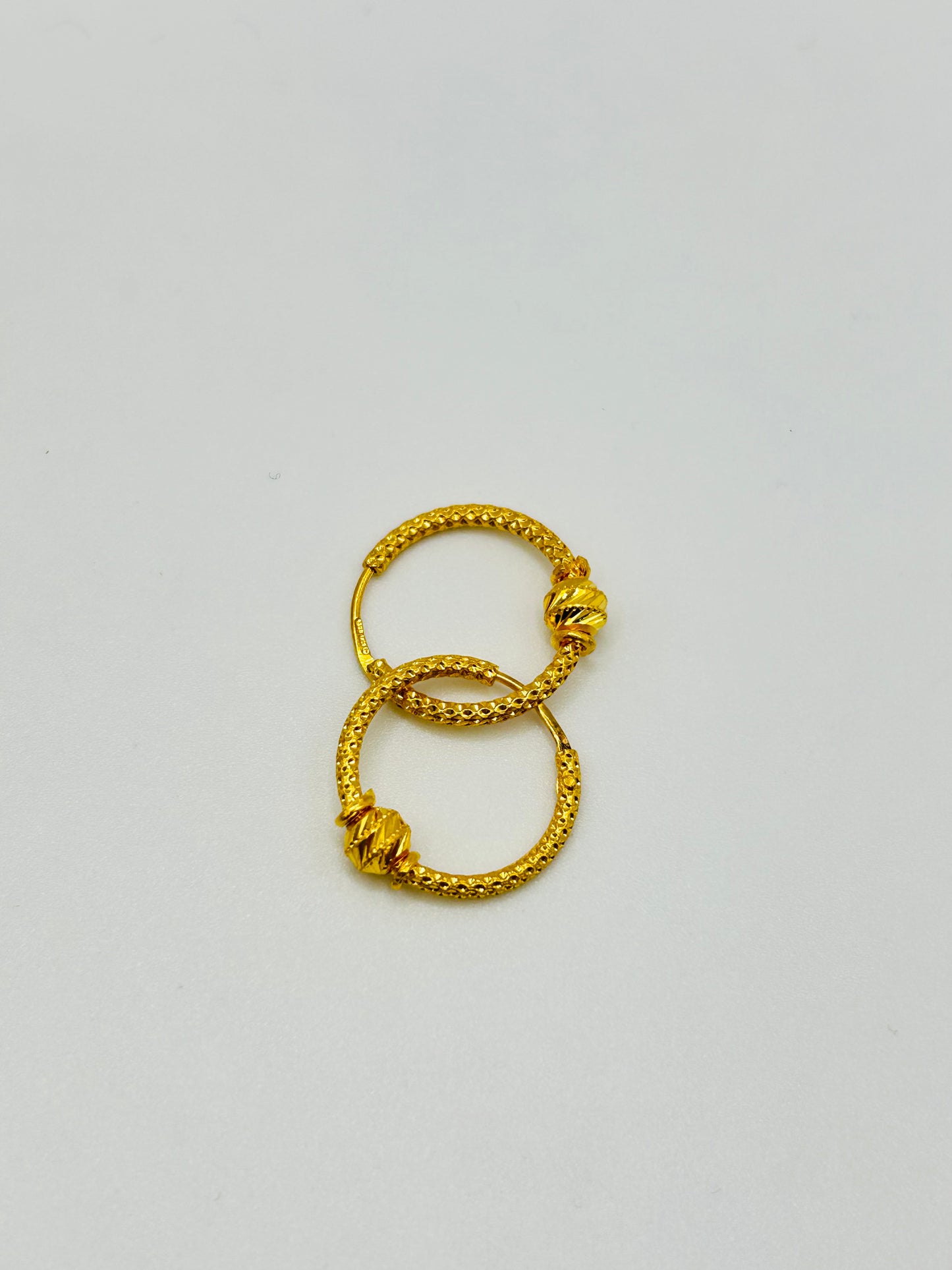 22ct Gold Earrings / Balia – 2.1g (Hallmarked)