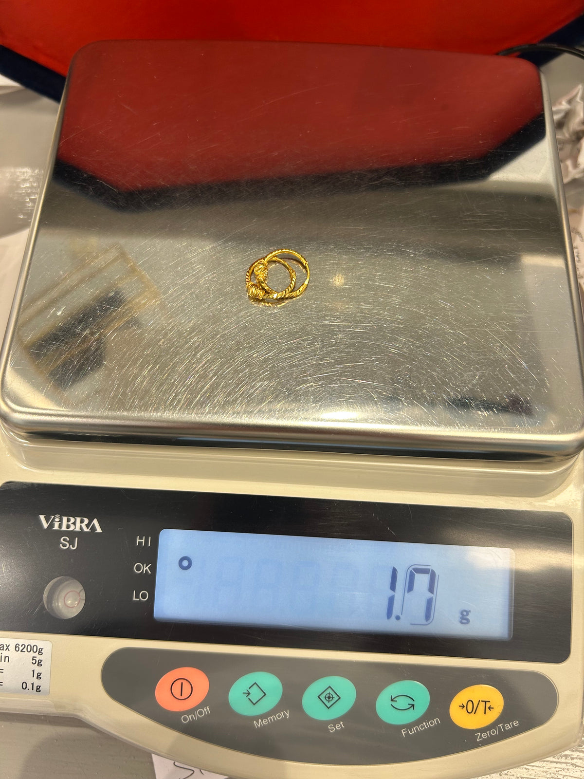 22ct Gold Earrings – 1.7g (Hallmarked)