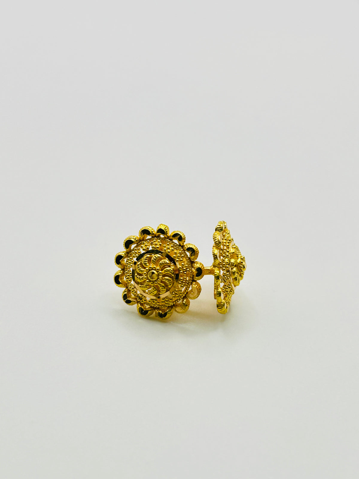 22ct Gold Stud Earrings – 4.2g (Hallmarked)