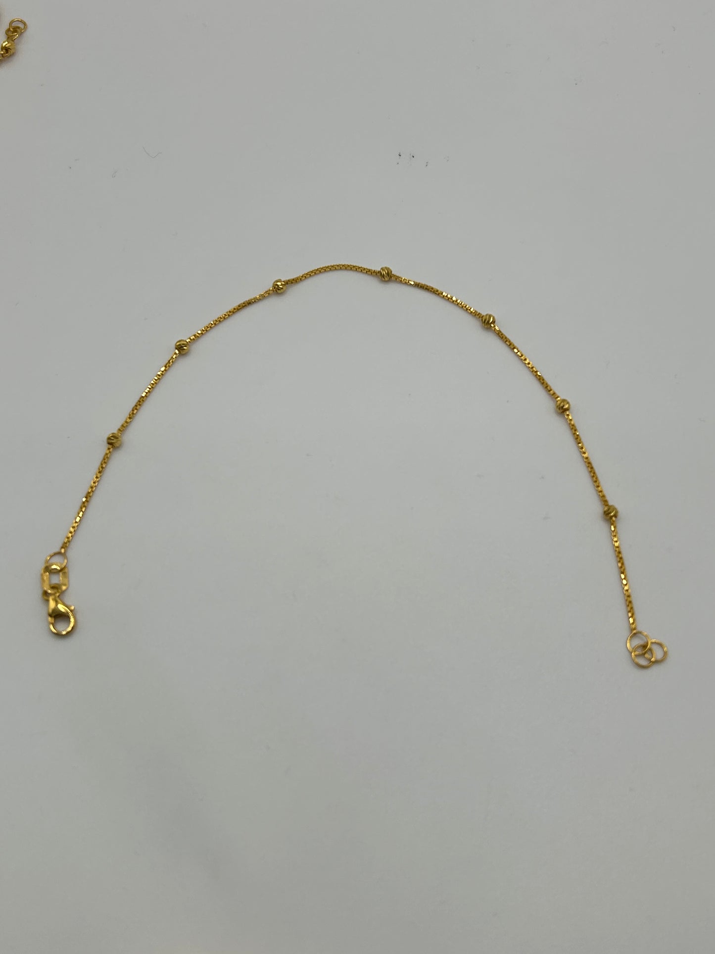 22ct Gold Bracelet – 1.9g, 8 Inches, Hallmarked