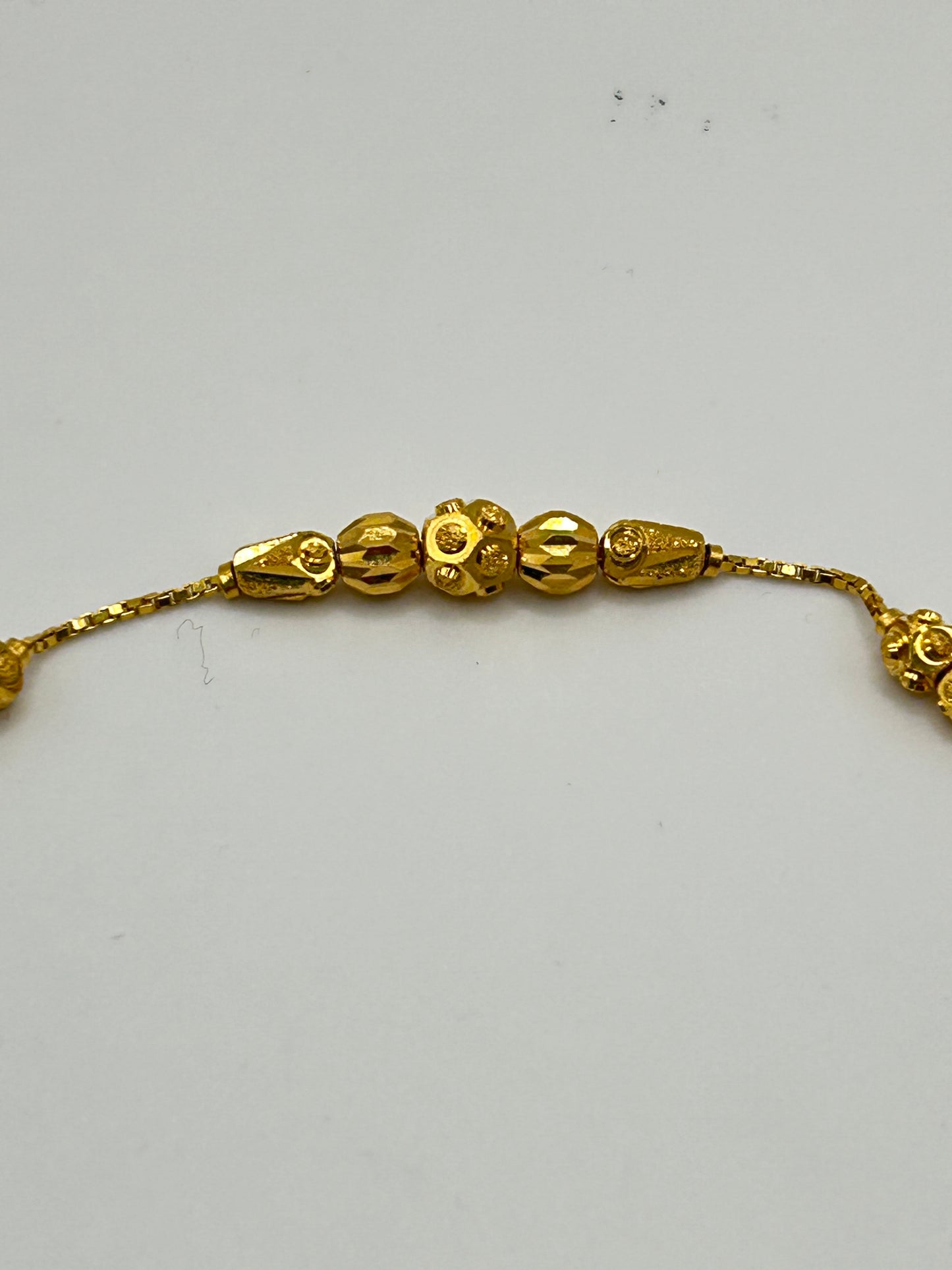 22ct Gold Bracelet – 4.2g, 7.5 Inches, Hallmarked