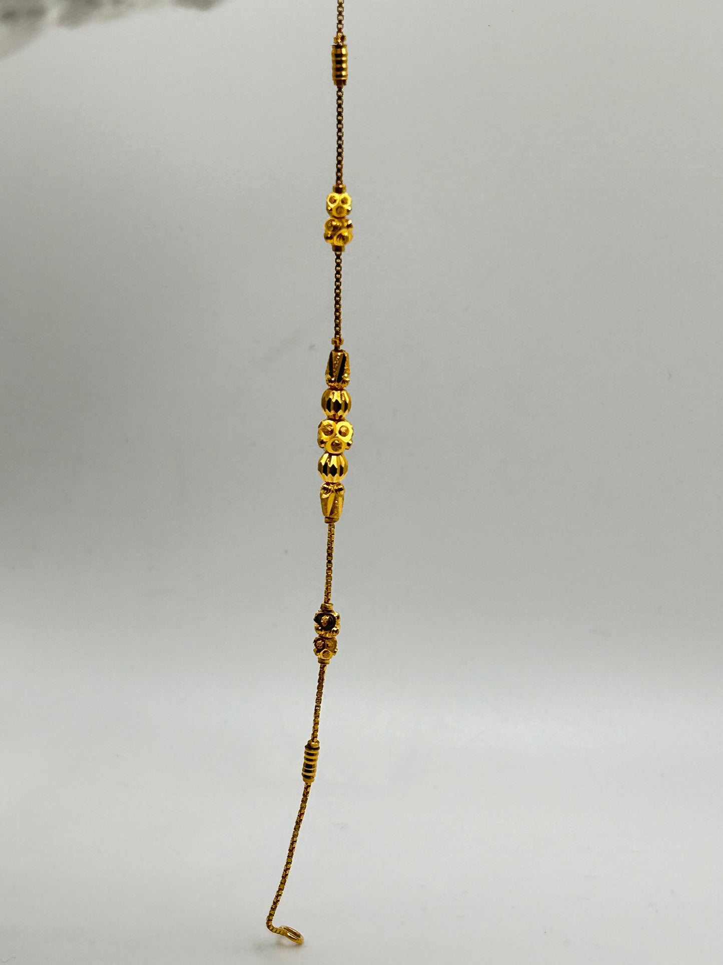22ct Gold Bracelet – 4.2g, 7.5 Inches, Hallmarked