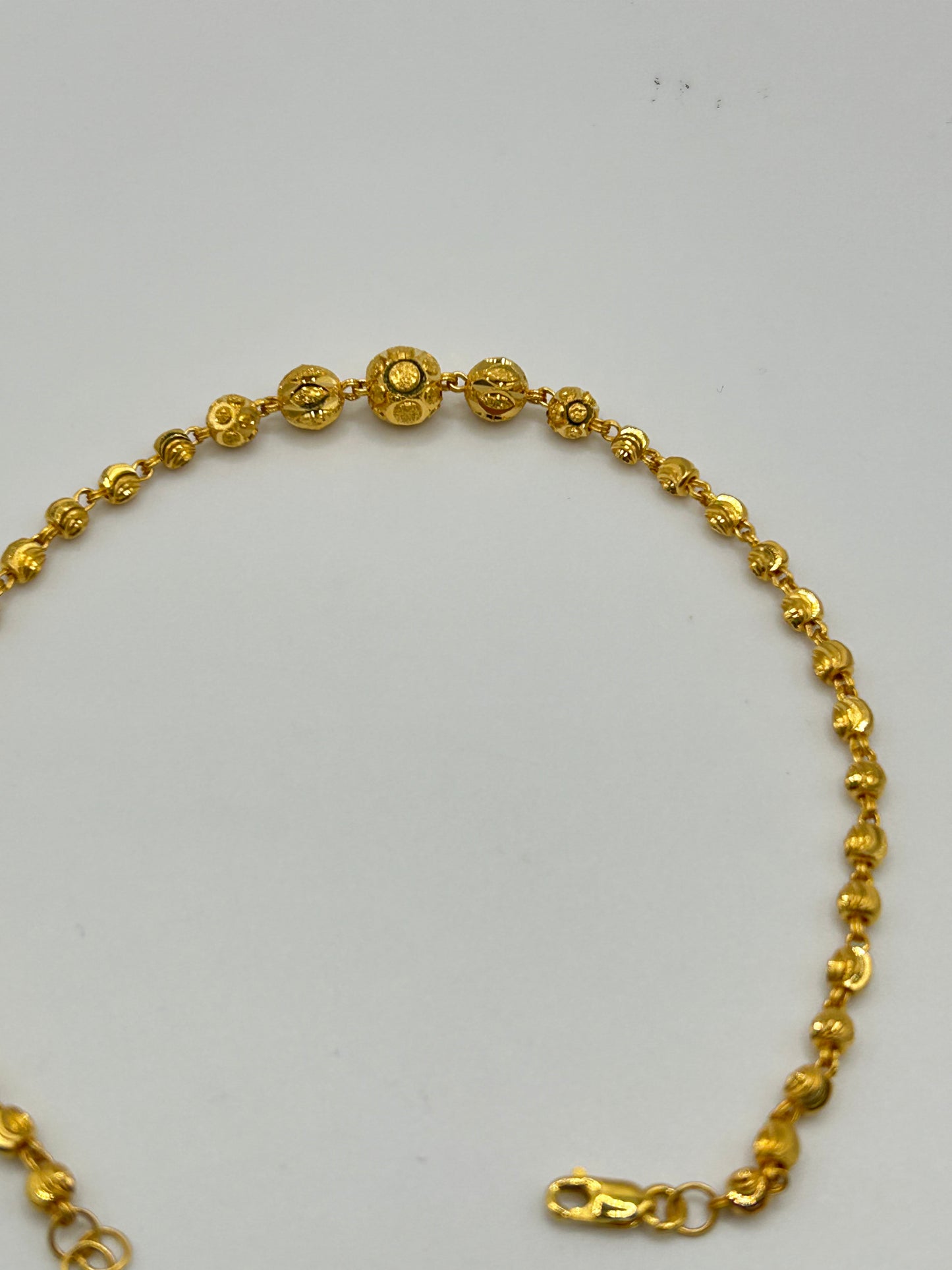22ct Gold Bracelet – 5.0g, 7.5 Inches, Hallmarked
