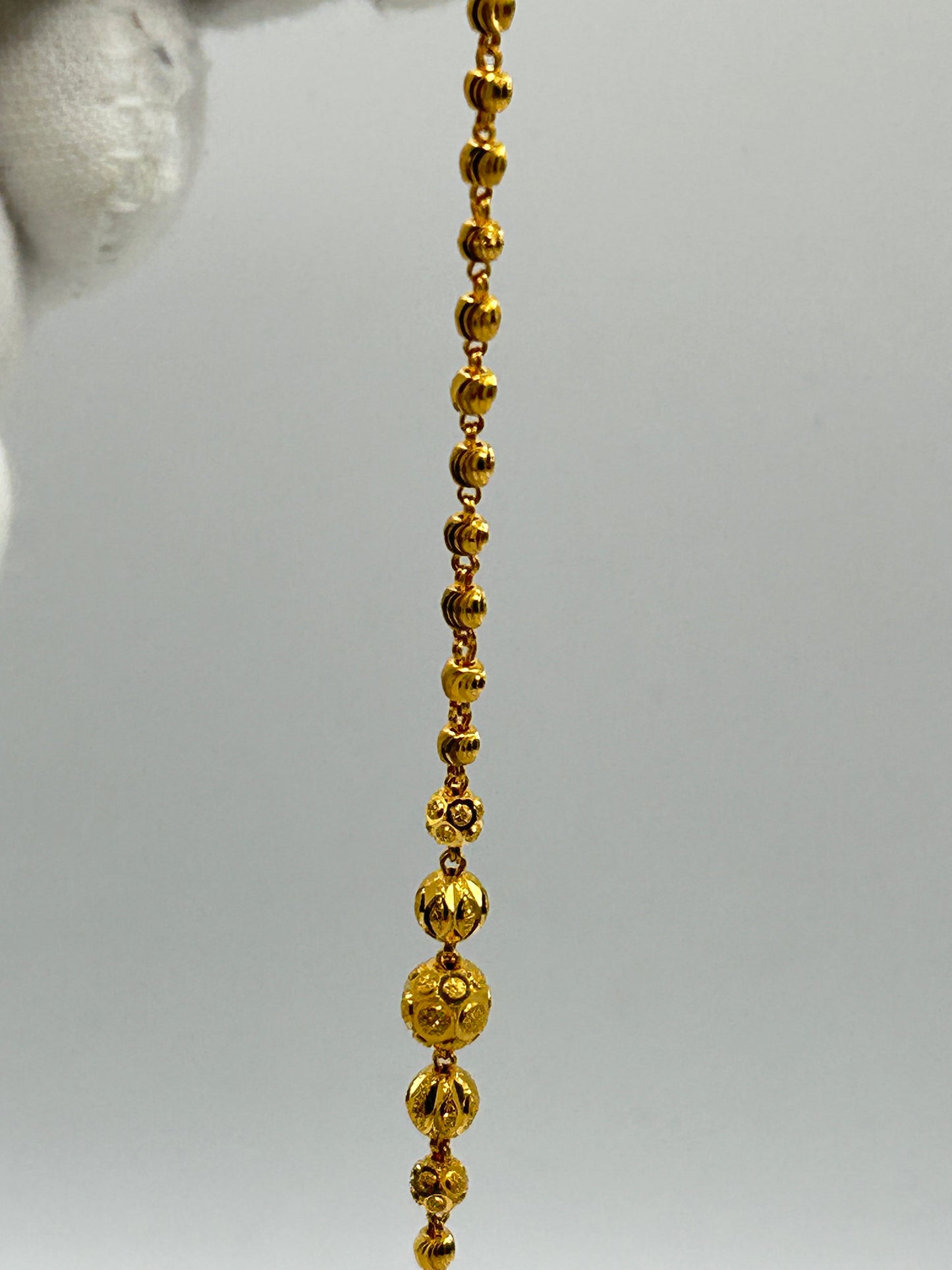 22ct Gold Bracelet – 5.0g, 7.5 Inches, Hallmarked