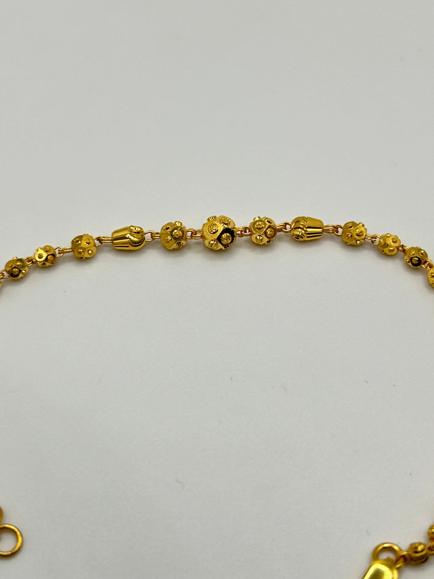 22ct Gold Bracelet – 4.9g, 7.5 Inches, Hallmarked