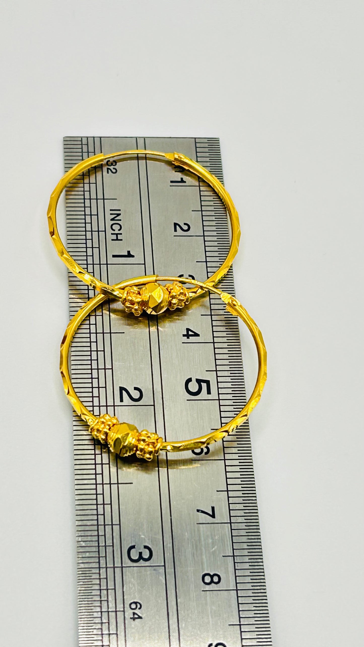 22ct Gold Earrings – 4.3g, Hallmarked