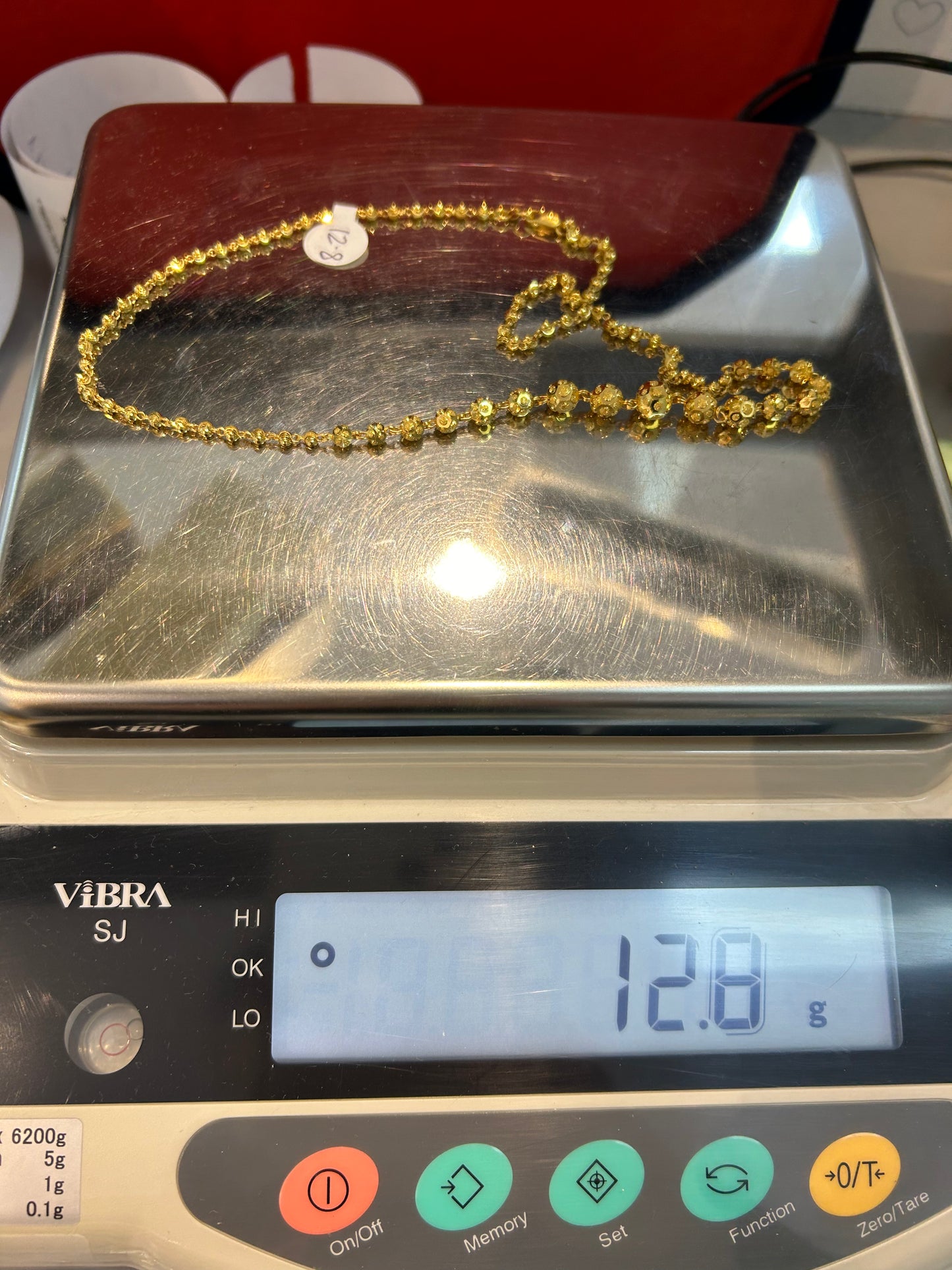 22ct Gold Mala/Necklace – 12.8g (Hallmarked)