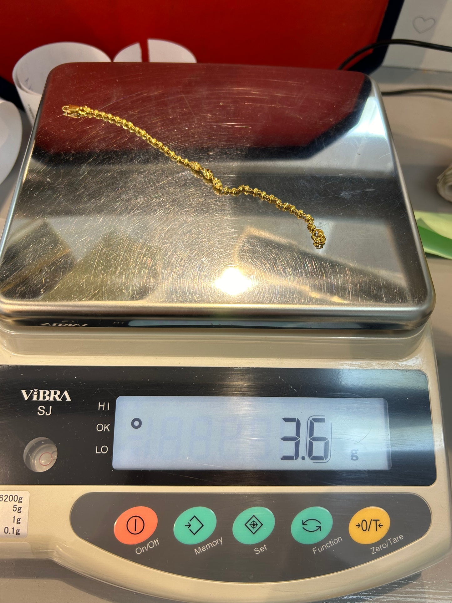 22ct Gold Bracelet – 3.6g (Hallmarked)