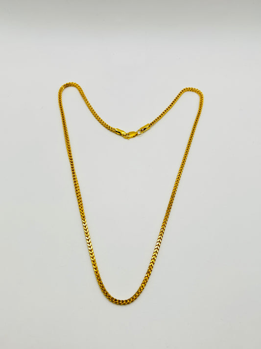 22ct Gold Chain 8.6 gram 18 inches Hallmarked