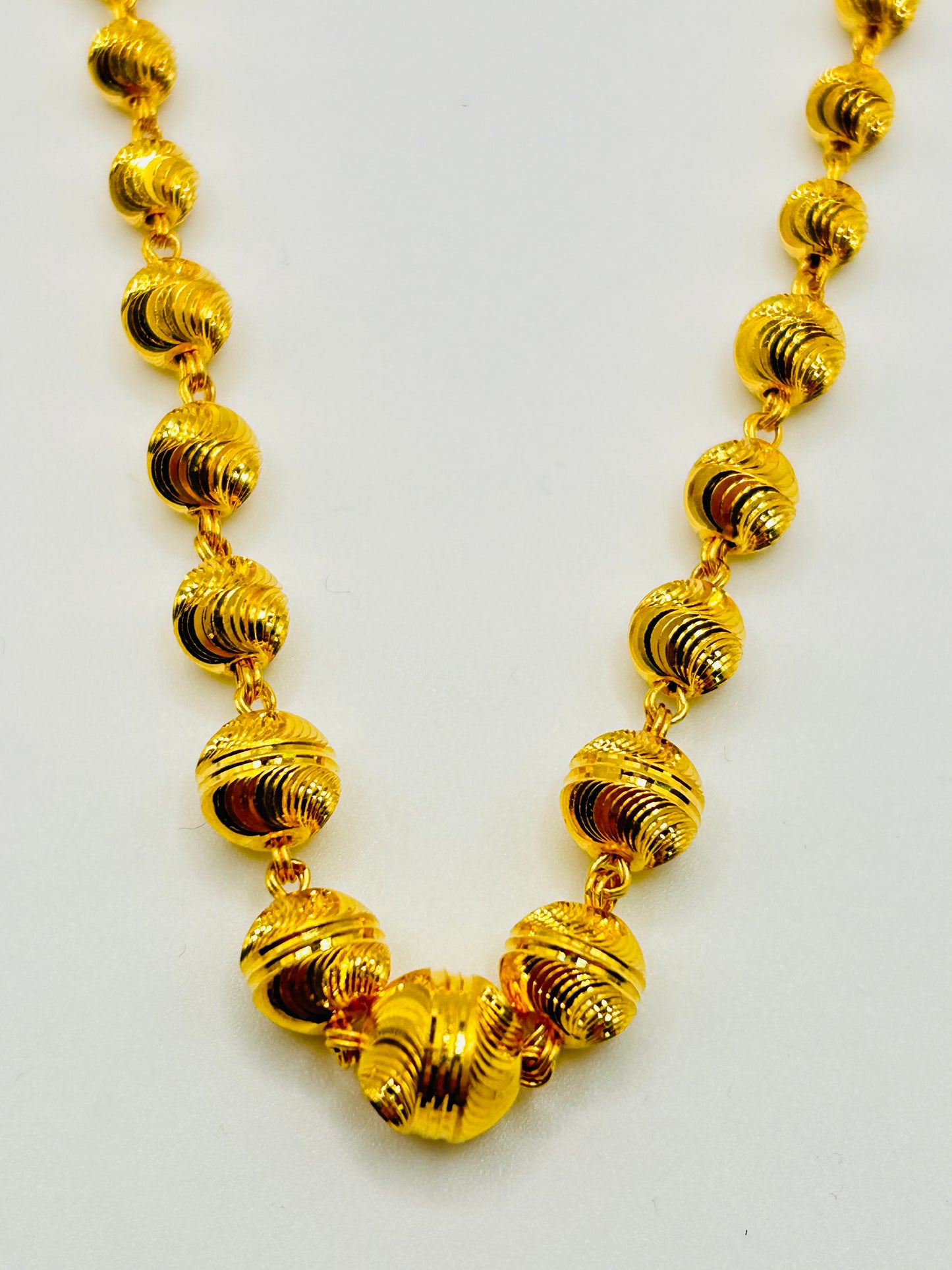 22ct Gold Mala/Necklace – 16.4g 20 inch (Hallmarked)