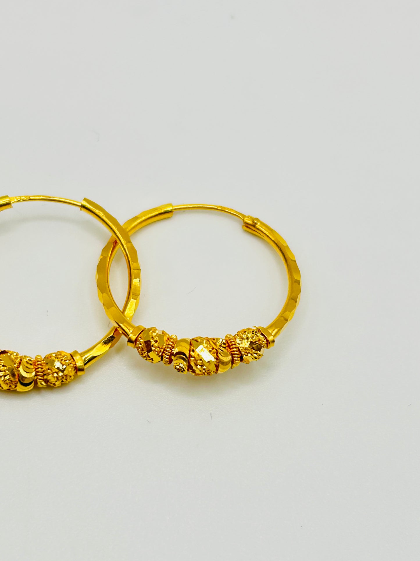 22ct Gold Earrings – 4.4g (Hallmarked)