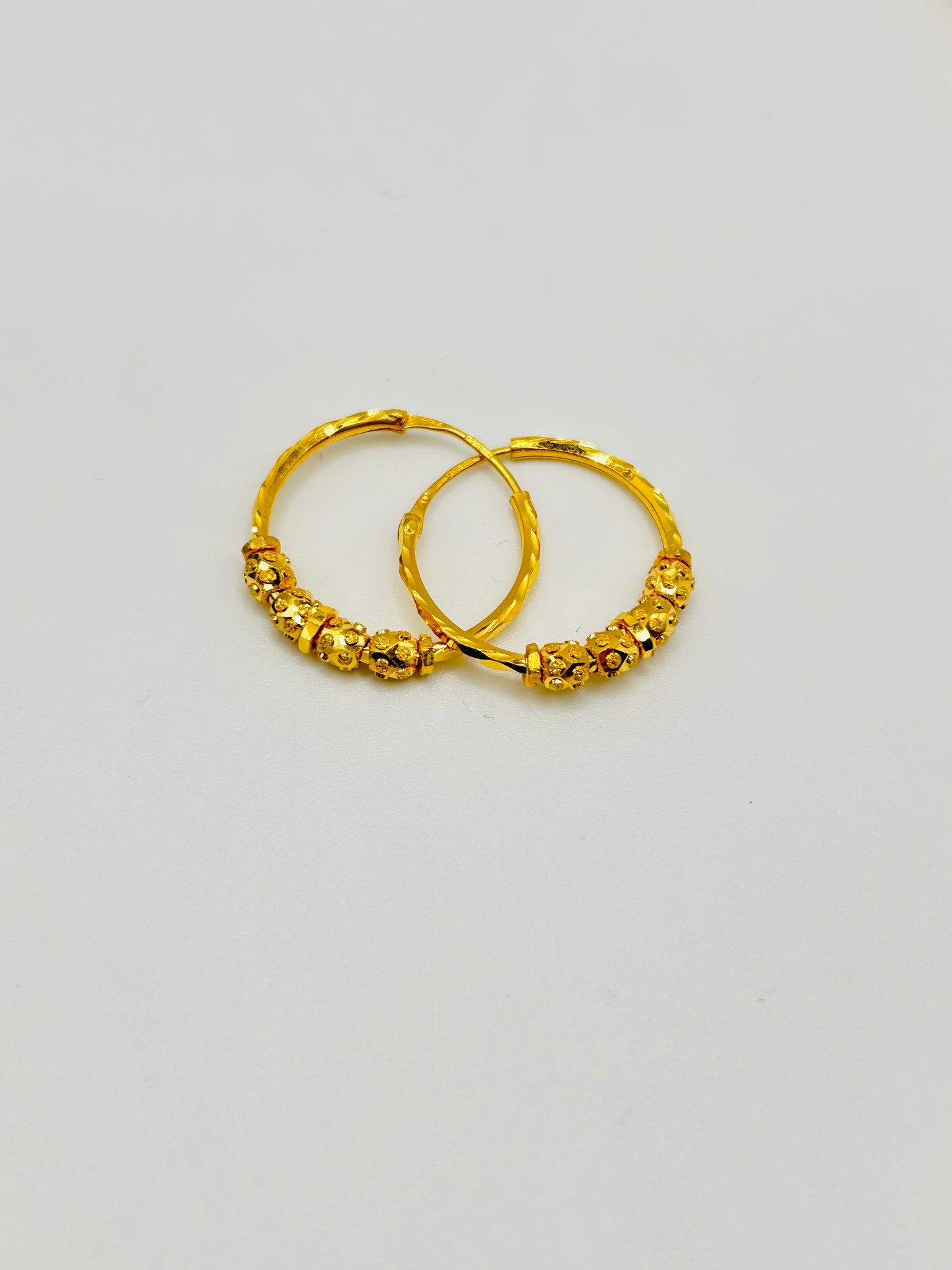 22ct Gold Earrings – 3.2g (Hallmarked)