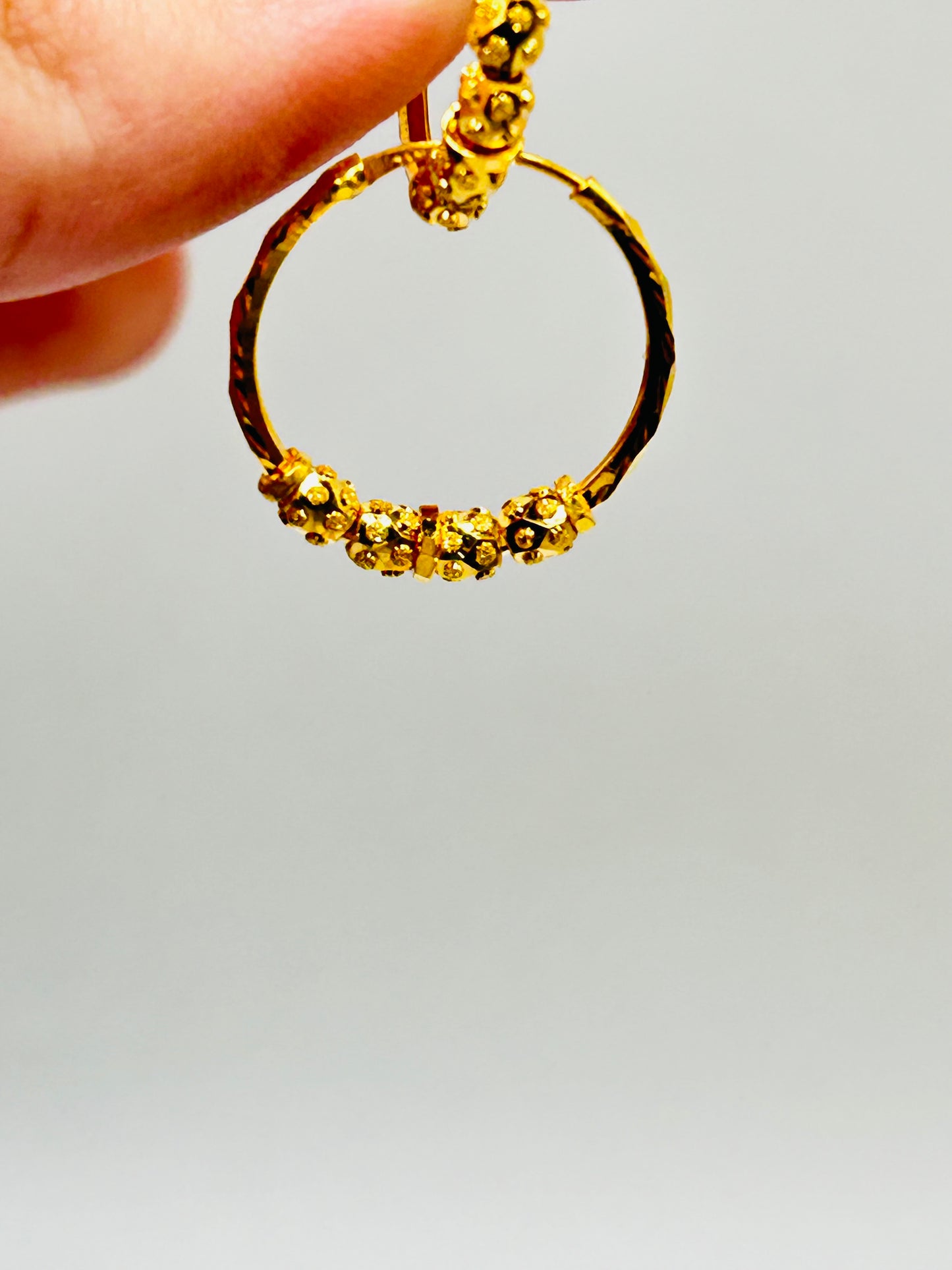 22ct Gold Earrings – 3.2g (Hallmarked)