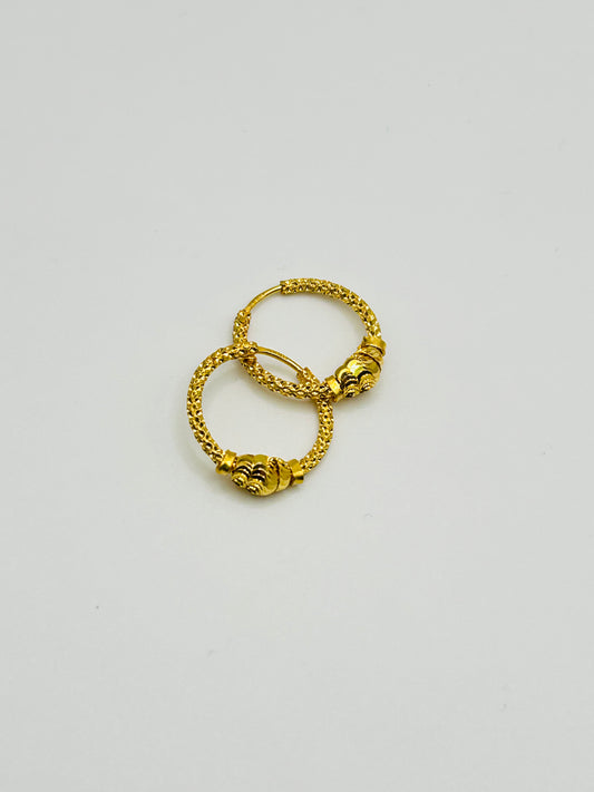 22ct Gold Earrings – 1.8g (Hallmarked)