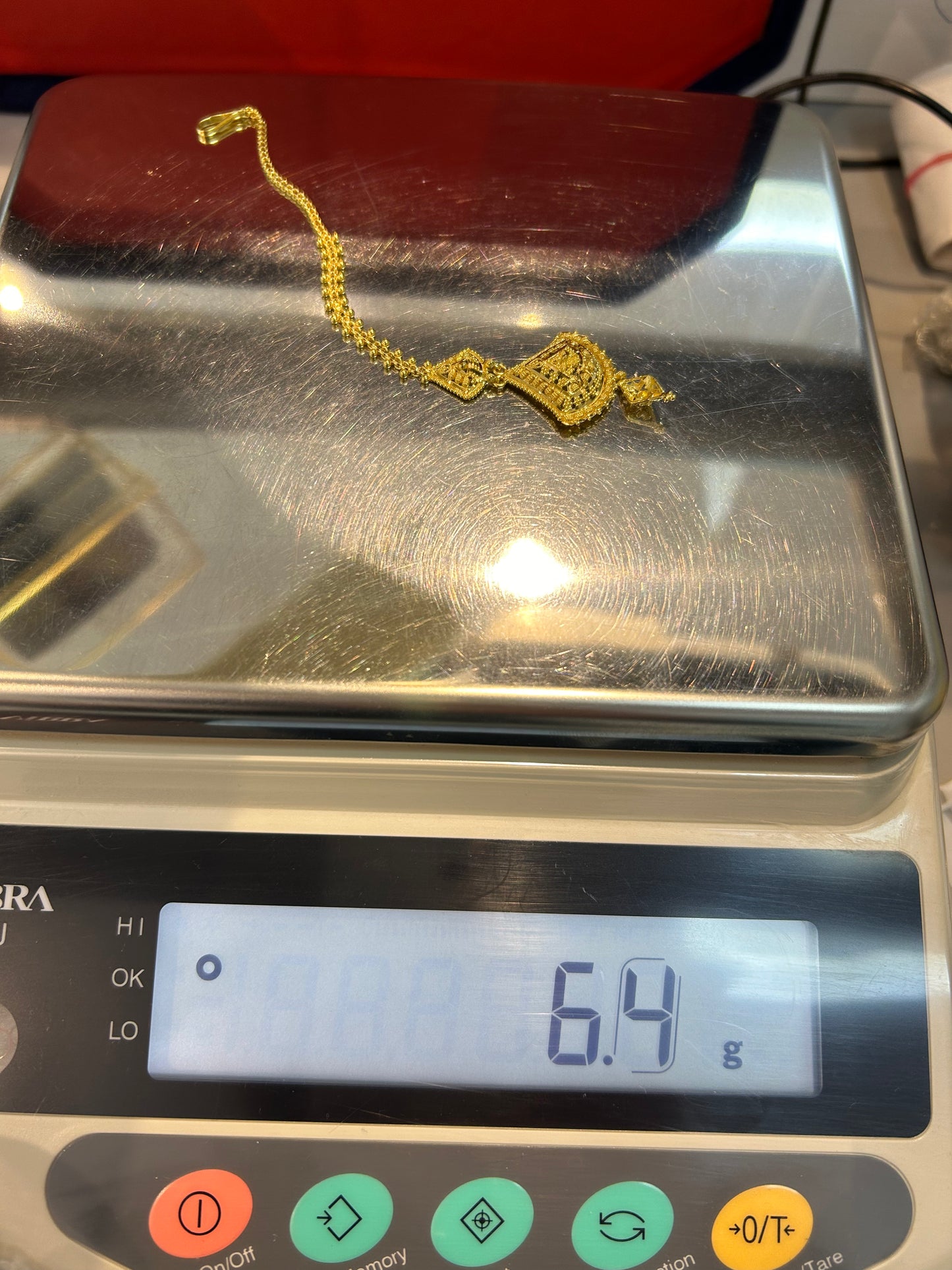 22ct Gold Tikka – 6.4g, Hallmarked