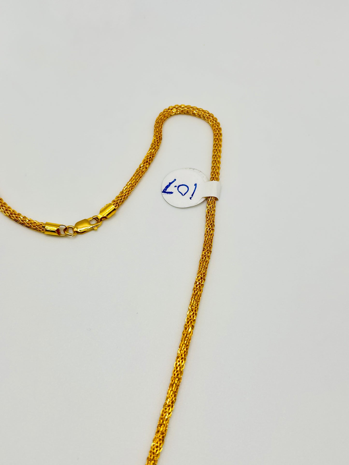 22ct Gold Chain – Solid 10.7g, 20" Hallmarked