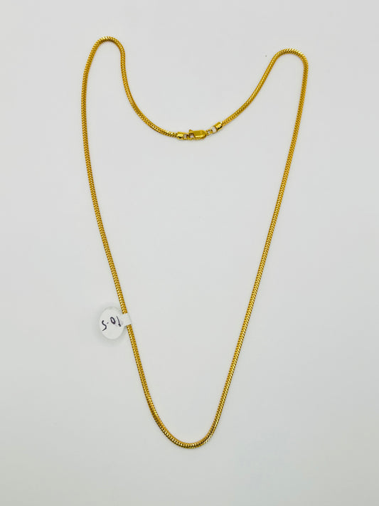22ct Gold Chain – 10.6g, Hallmarked, 20 inch