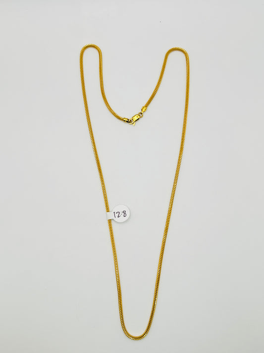22ct Gold Chain – 12.8g, Hallmarked, 22 inch