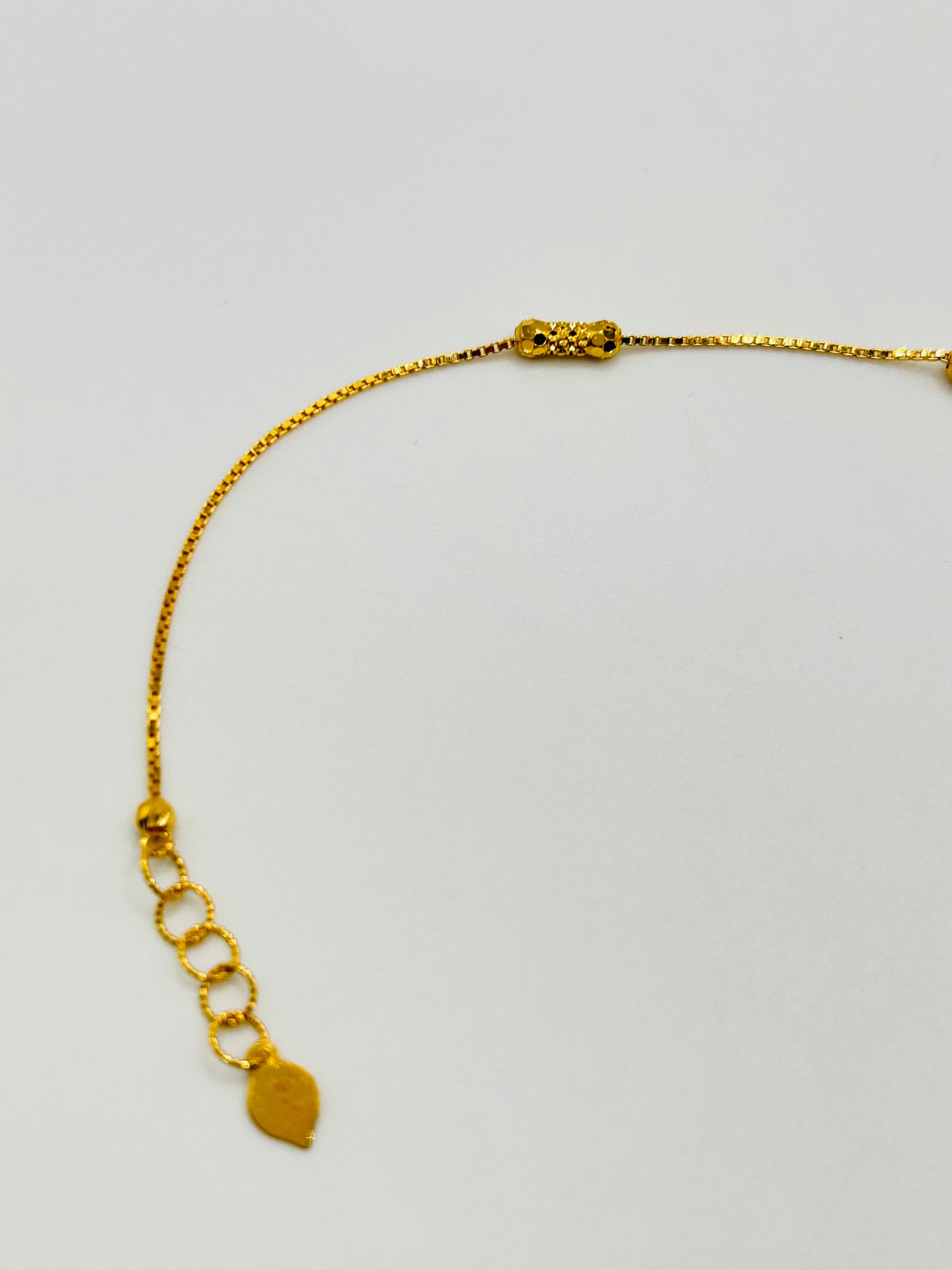 22ct Gold Bracelet – 1.7g, Hallmarked, 7 inch