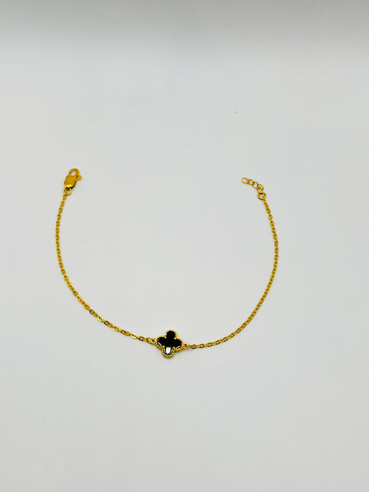 22ct Gold Bracelet – 2.5g, Hallmarked, 7.5 inch